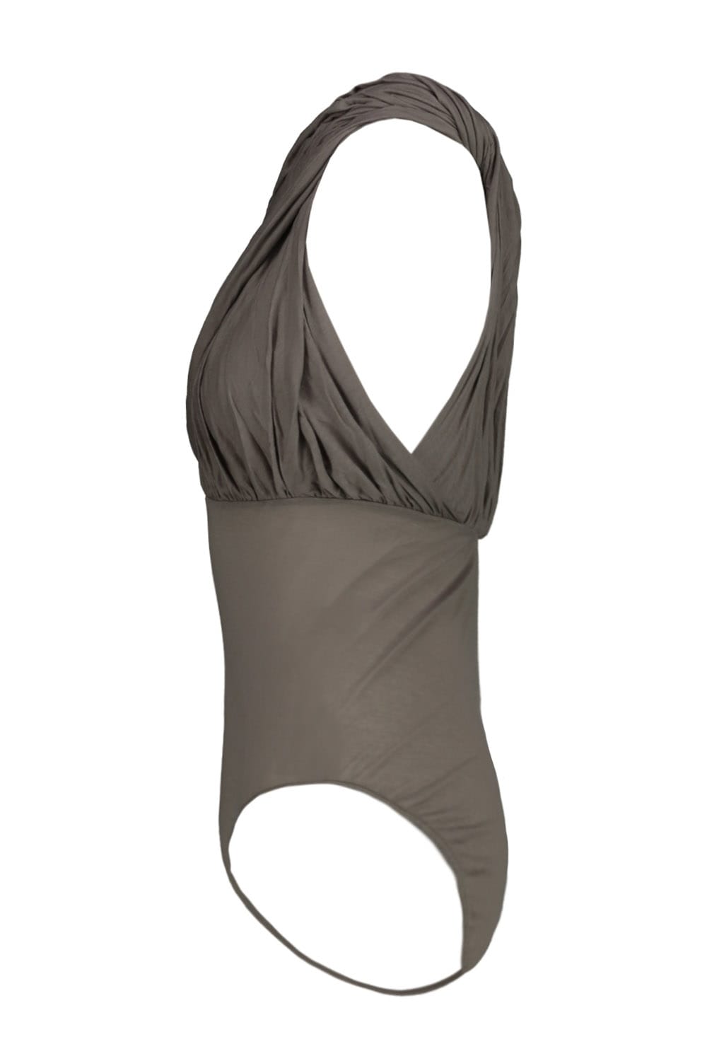 Shop Rick Owens Lido Draped Body In Dust