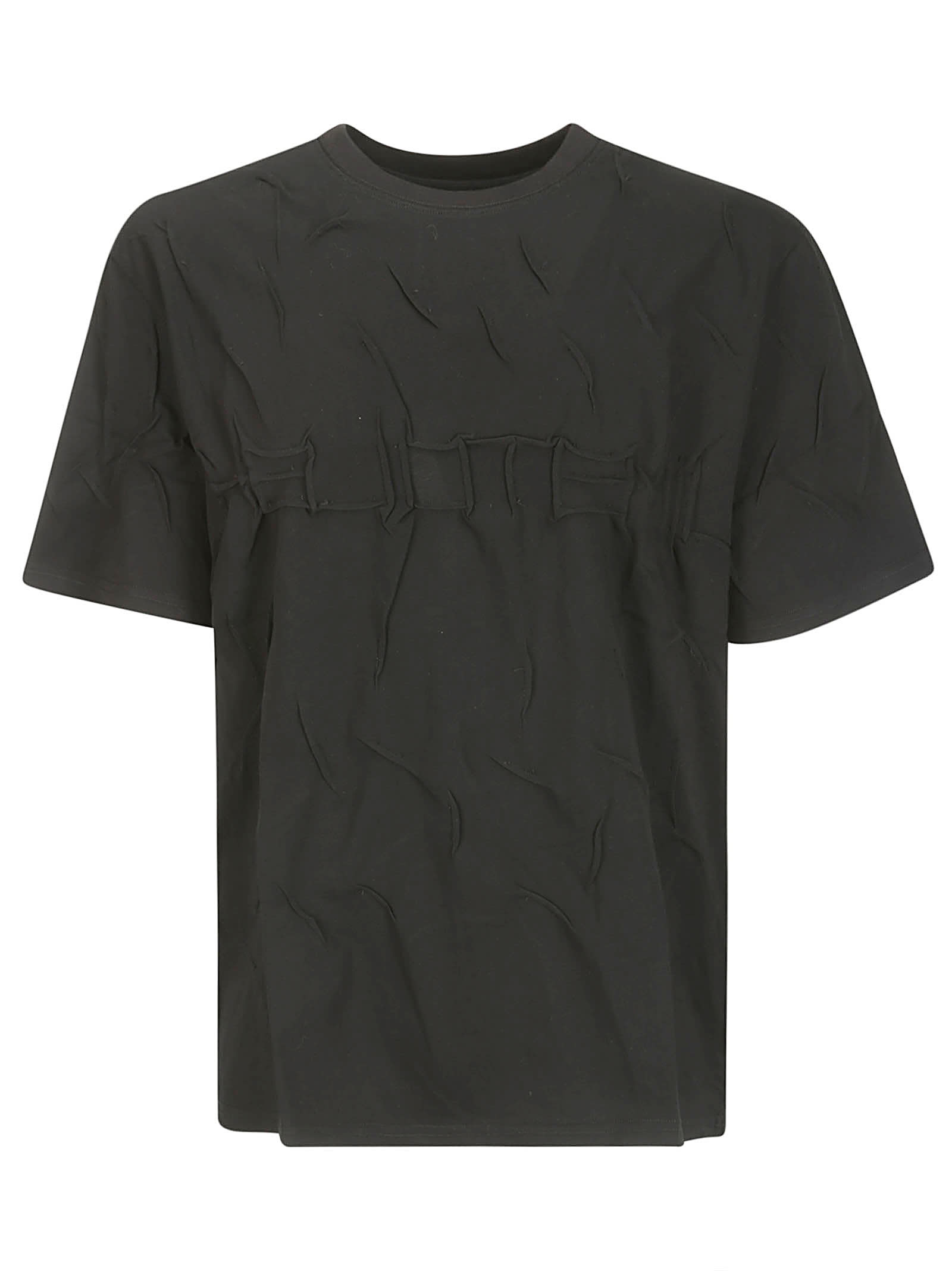 Shop Heliot Emil Quadratic T-shirt In Black