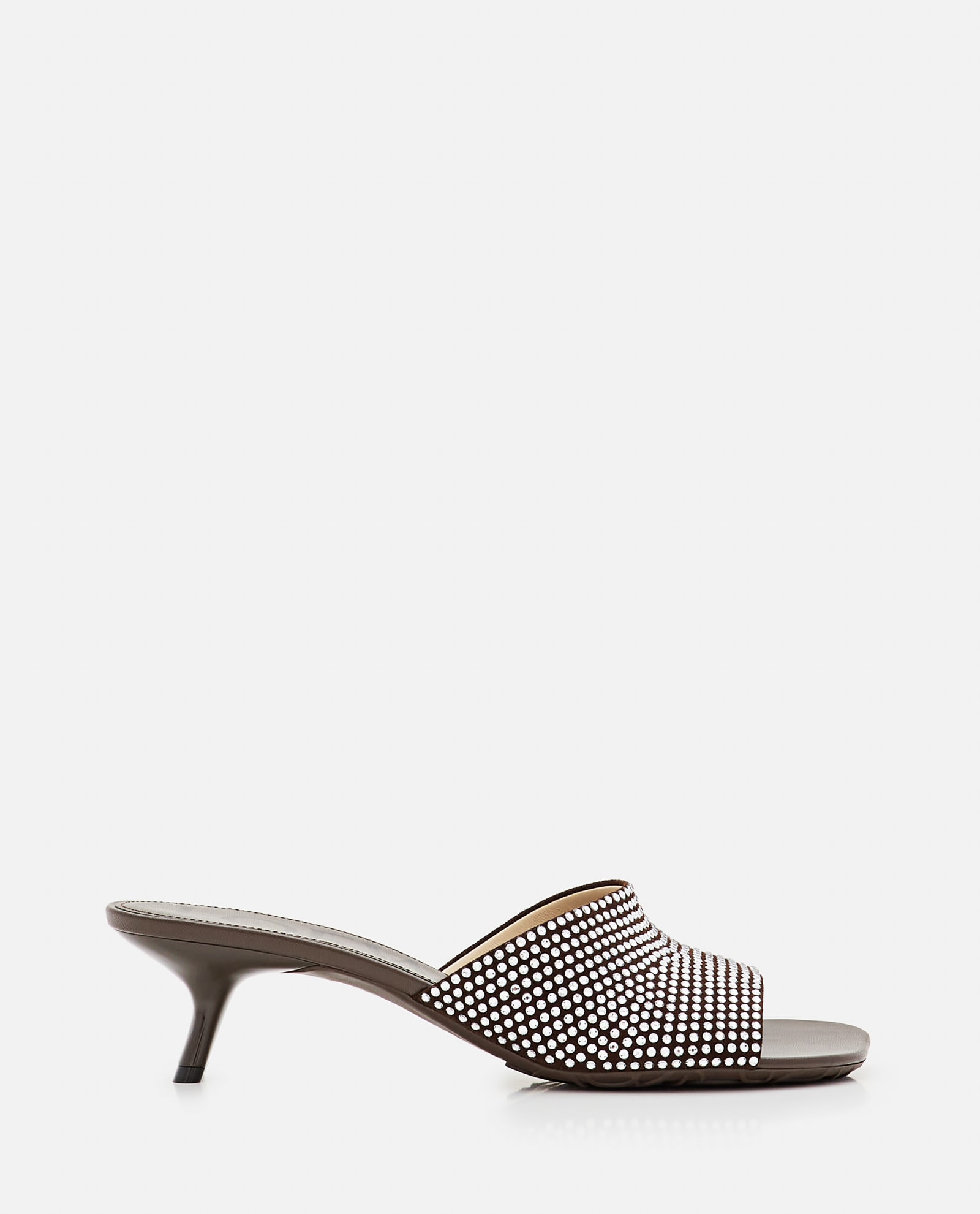 45mm Loewe Petal Strassed Leather Mule