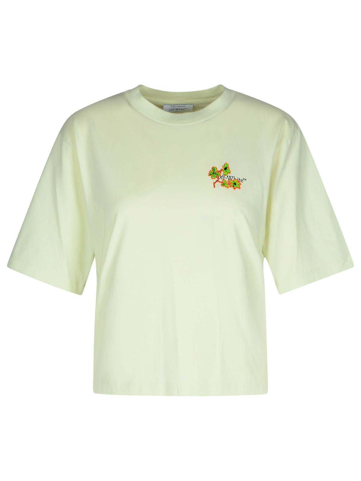 ramage Flower Green Cotton T-shirt