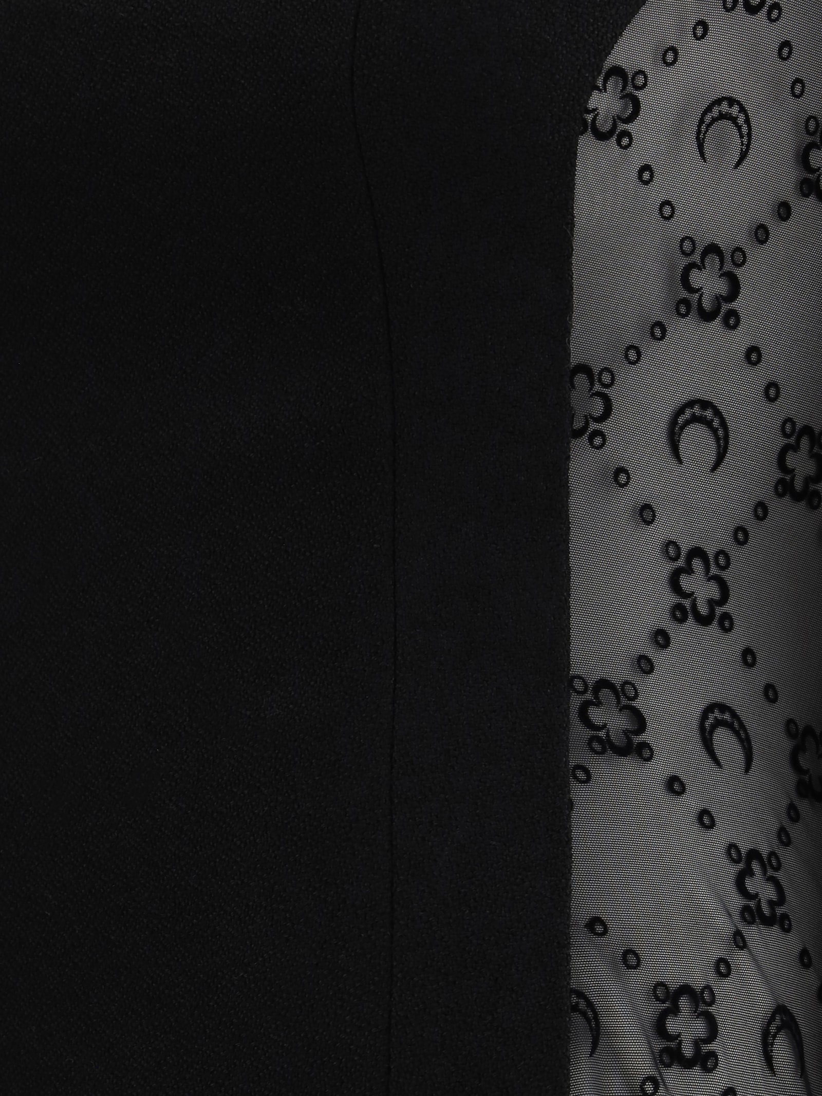 Marine Serre Dresses In Black