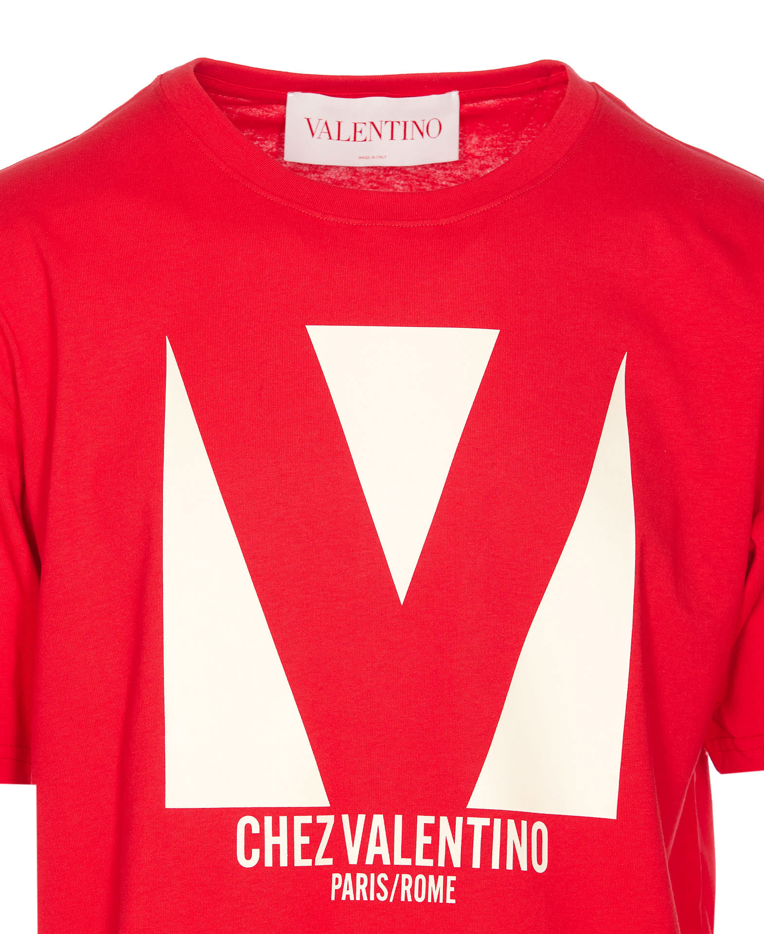 Shop Valentino Chez T-shirt In Red