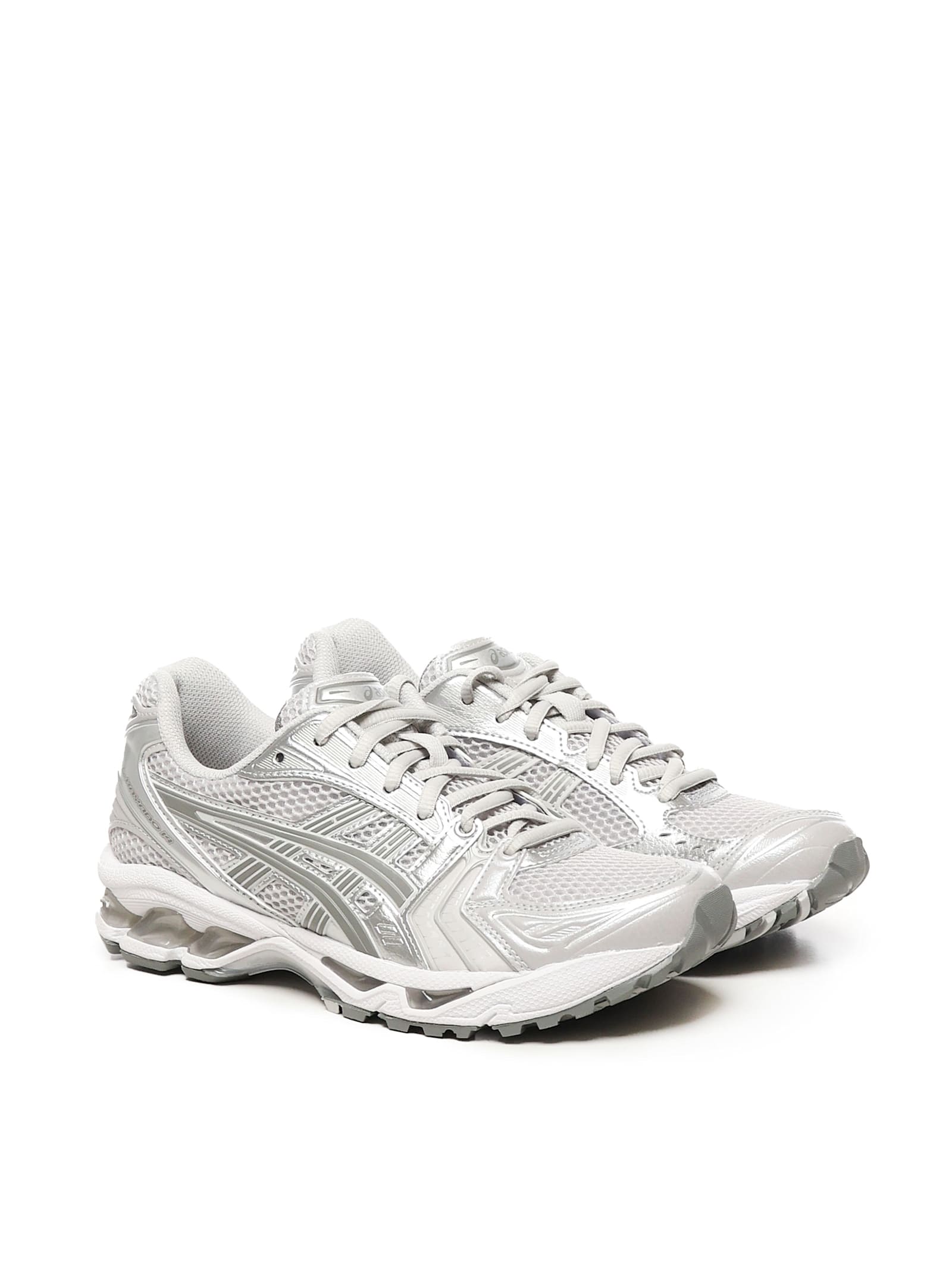 Shop Asics Gel-kayano 14 Sneakers In Cloud Grey