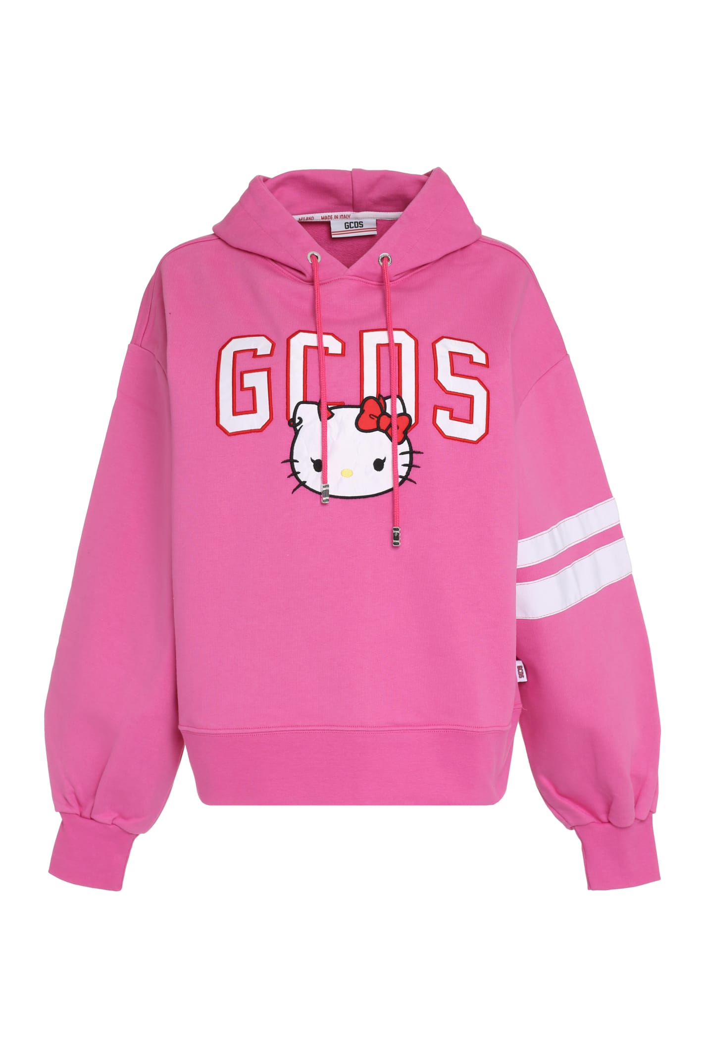 Gcds X Hello Kitty - Hooded Sweatshirt In Fuchsia