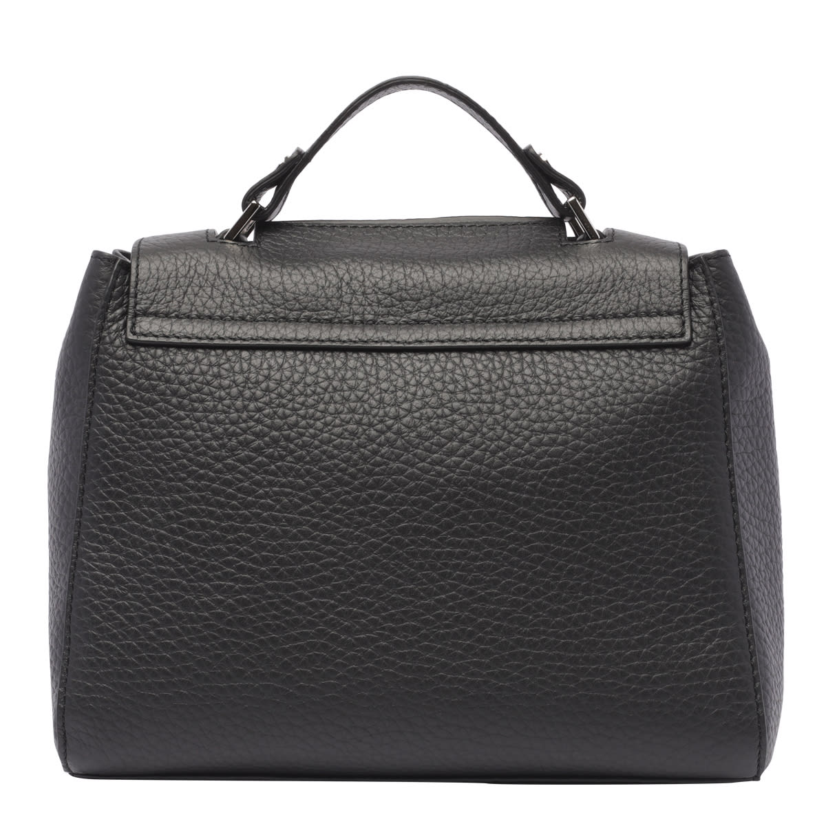 Shop Orciani Sveva Handbag In Nero