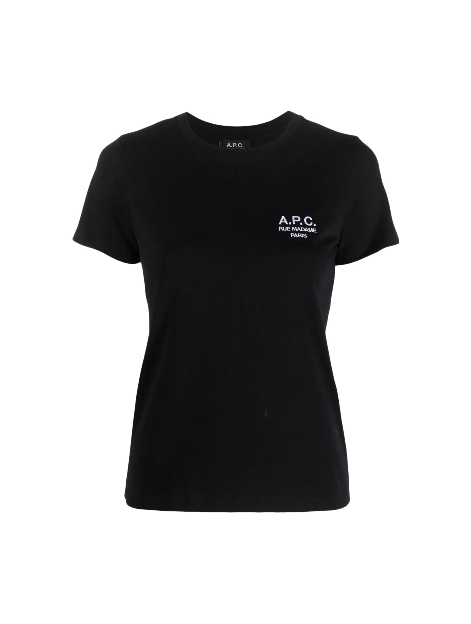 Shop Apc T-shirt Denise In Lzz Black
