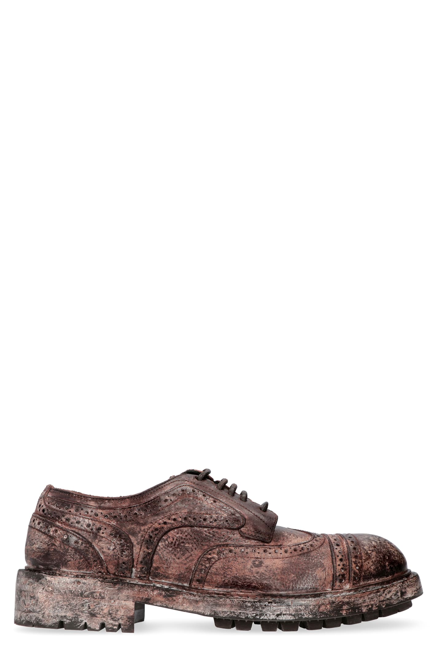 Dolce & Gabbana Leather Brogue Derby Shoes