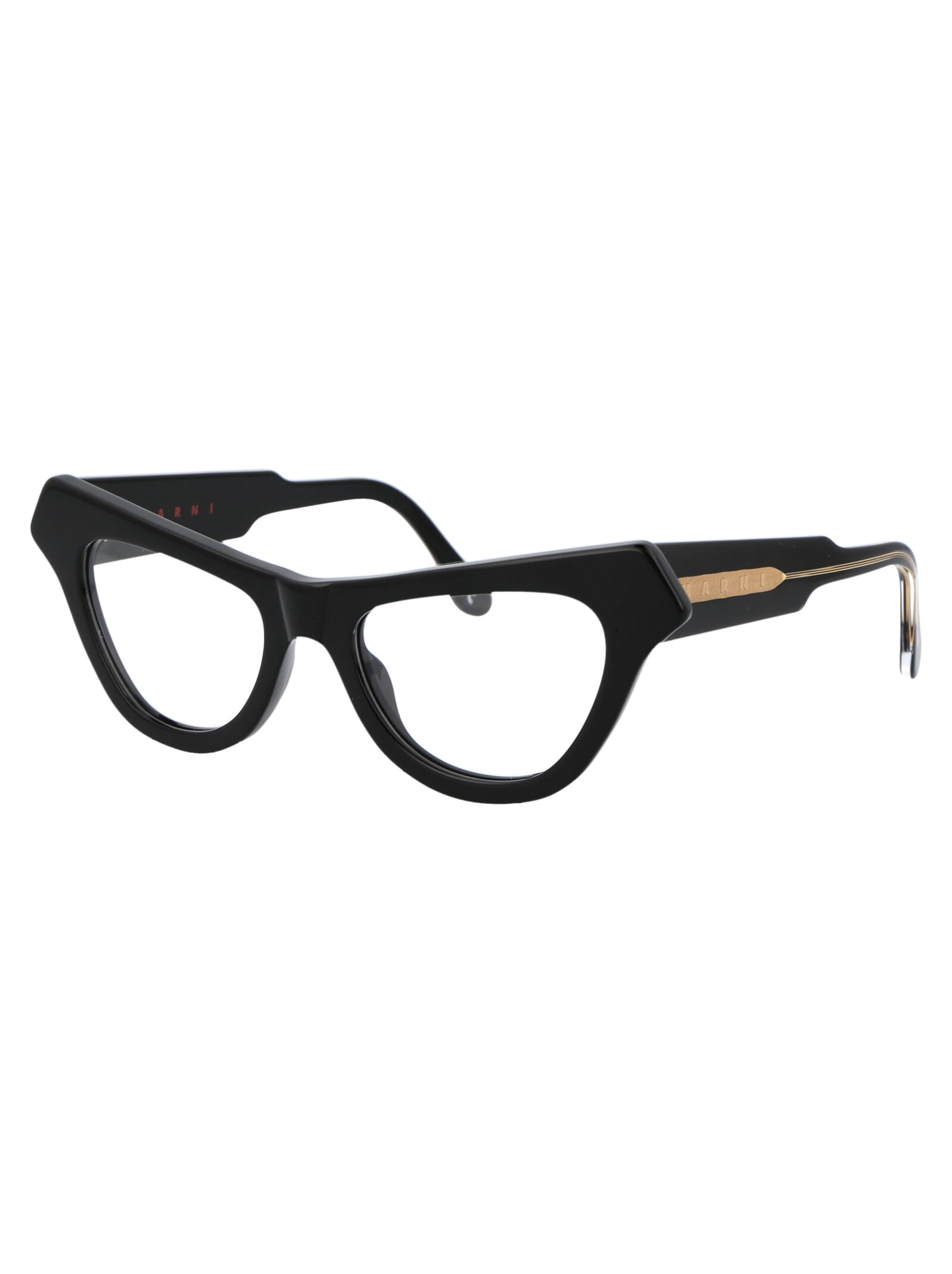 Shop Marni Eyewear Jeju Island Glasses In Black