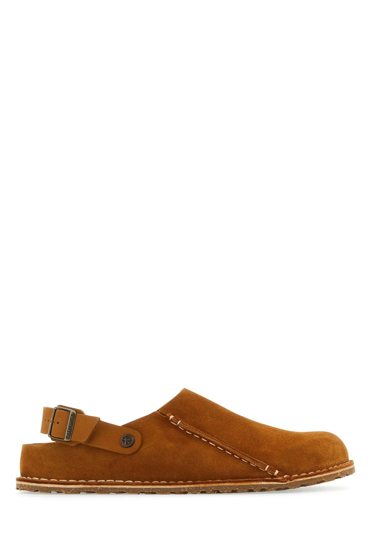 Caramel Suede Lutry Slippers