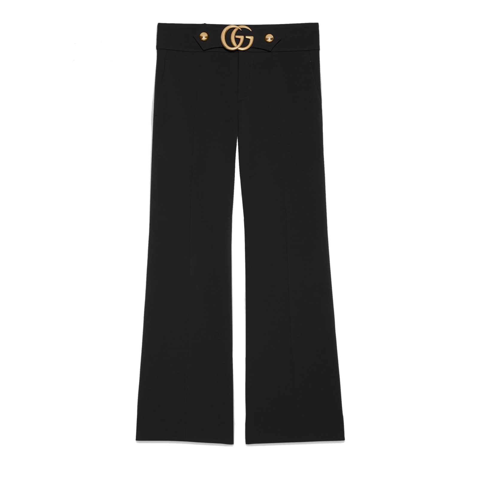 Gucci Logo Stetch Trombetta In Black | ModeSens