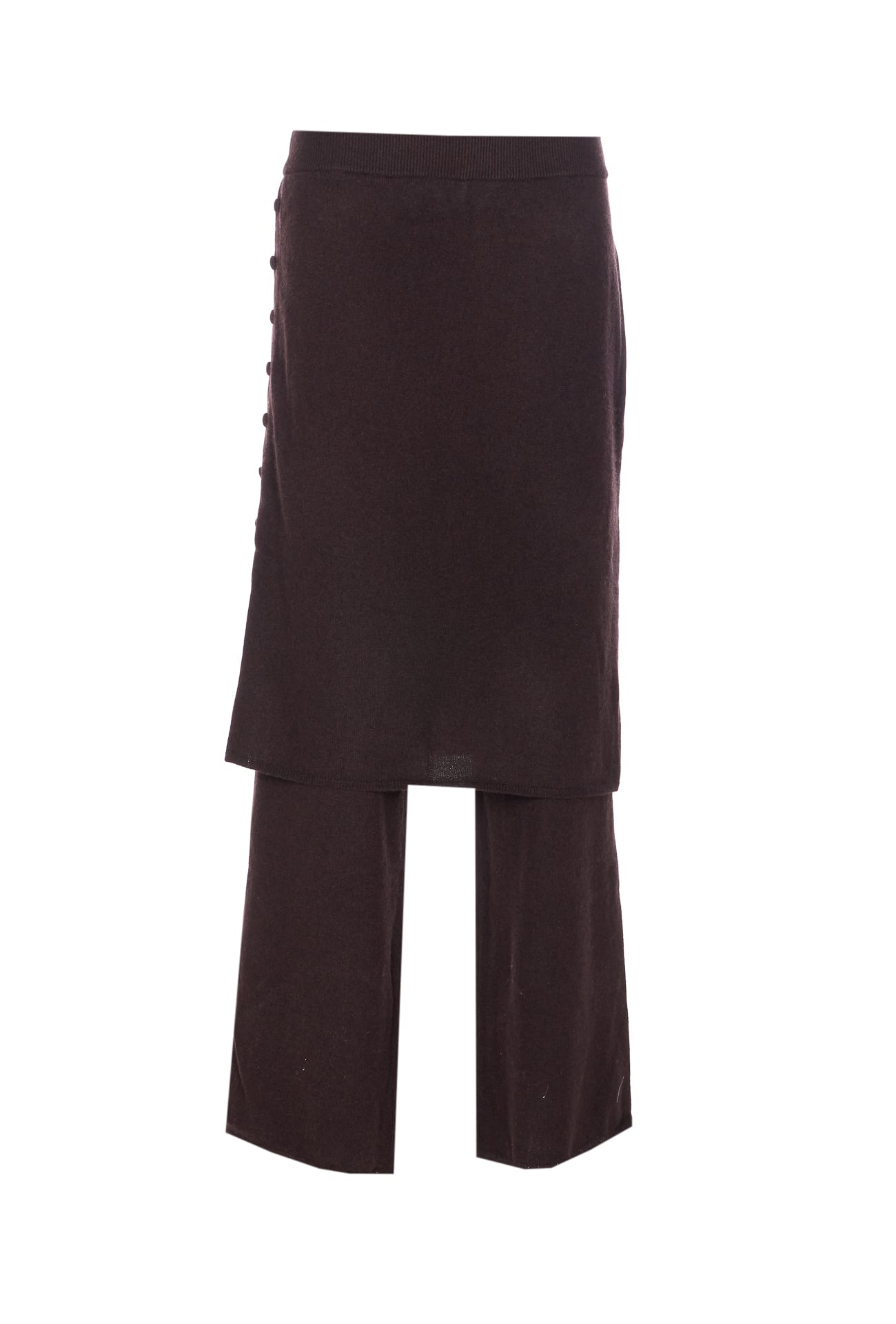 Lisa Yang Payton Pants In Burgundy