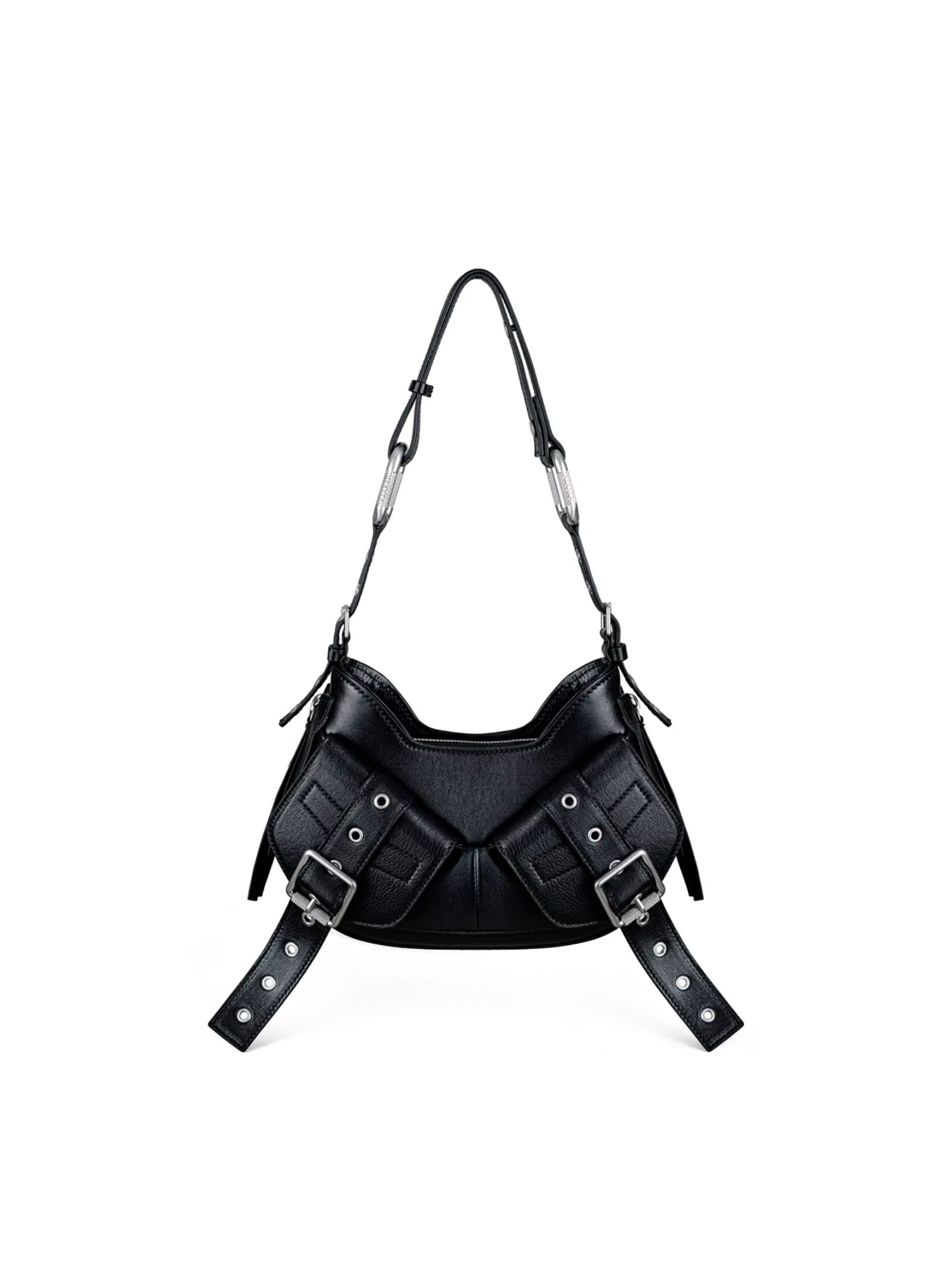 Shop Biasia Shoulder Bag Y2k.002 In Black