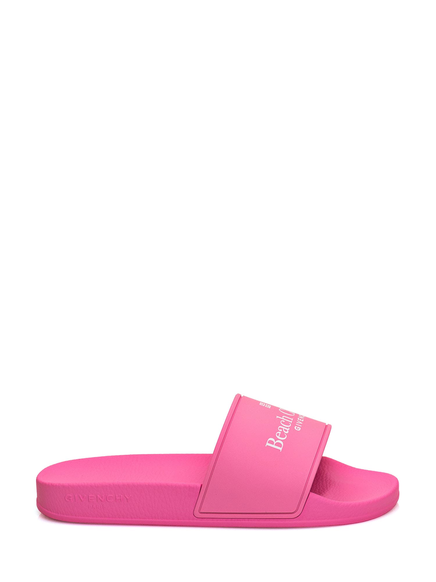 Shop Givenchy Slide With Print In Light Pink