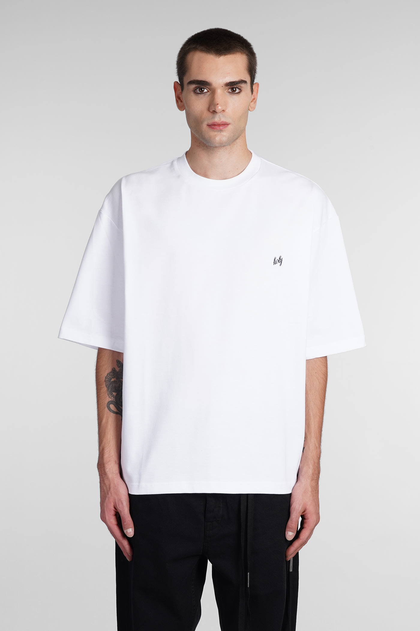 Ann Demeulemeester T-shirt In White Cotton