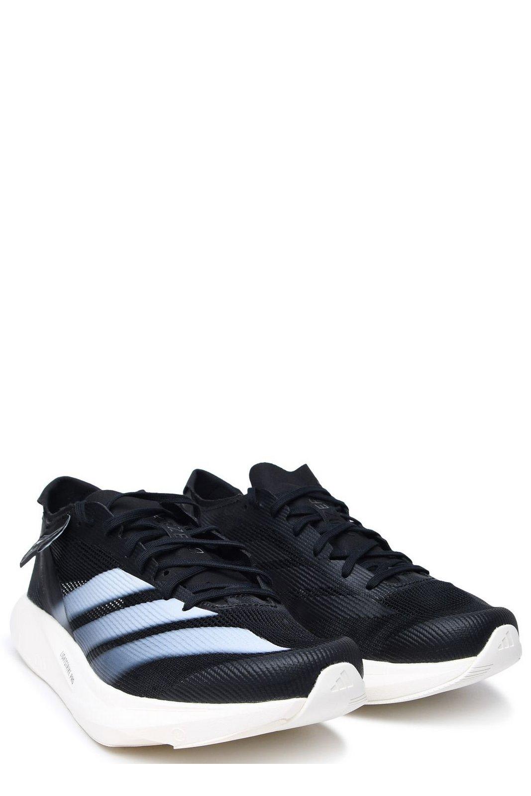 Shop Y-3 X Adidas Takumi Sen 10 Lace-up Sneakers In Black White