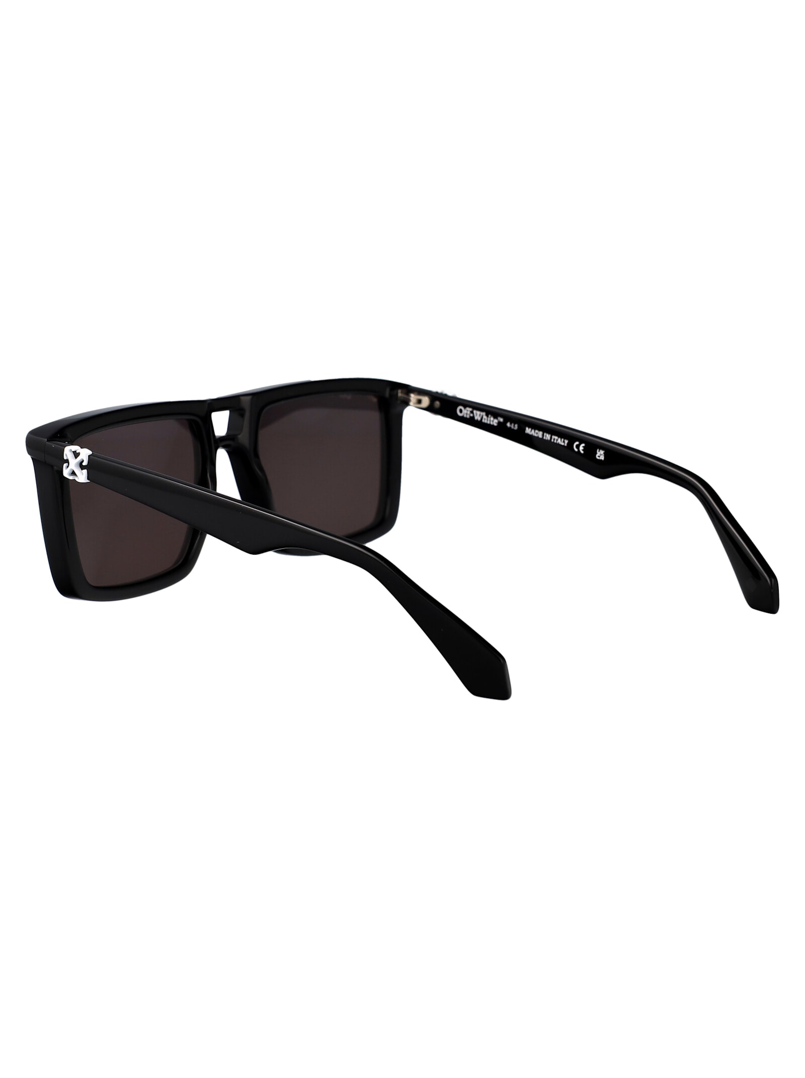Off-white Stratford Sunglasses In Black Dark Grey