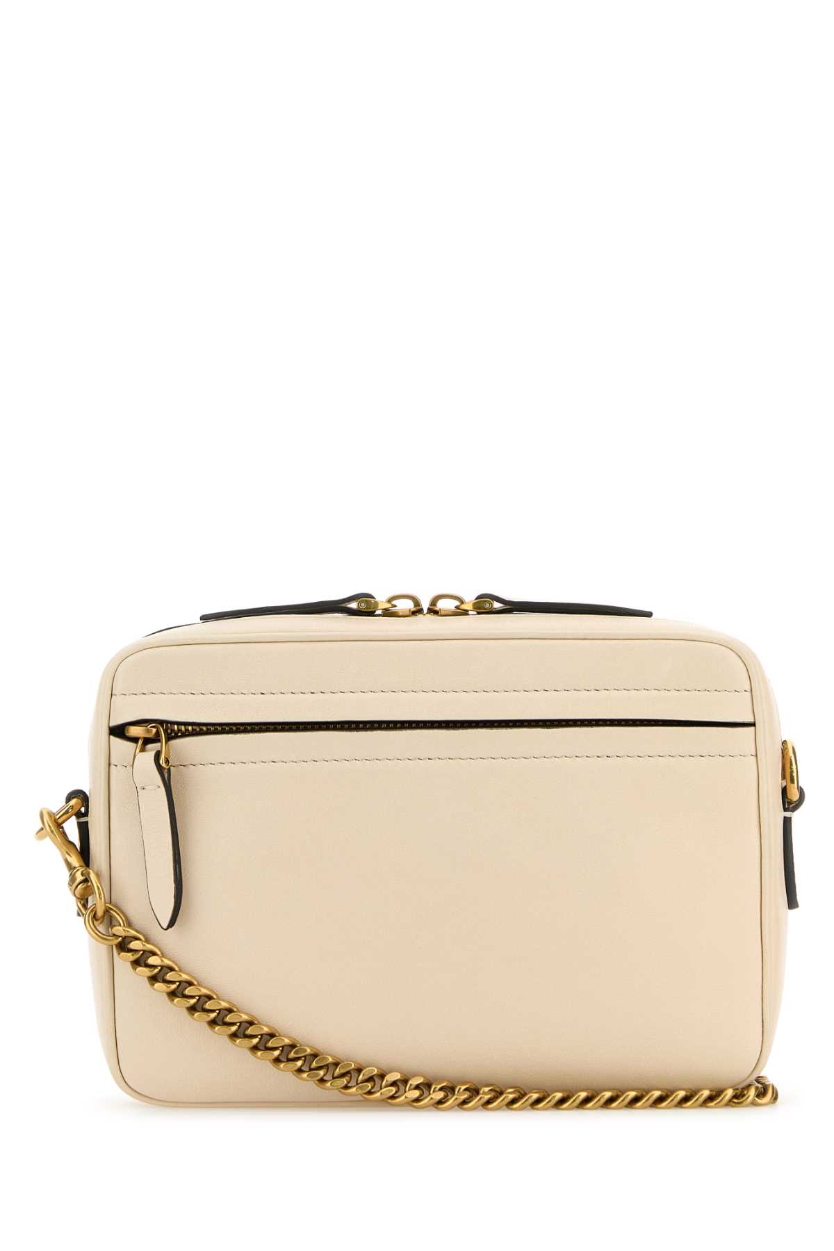 Valentino Ivory Nappa Leather Viva Superstar Crossbody Bag In Multi