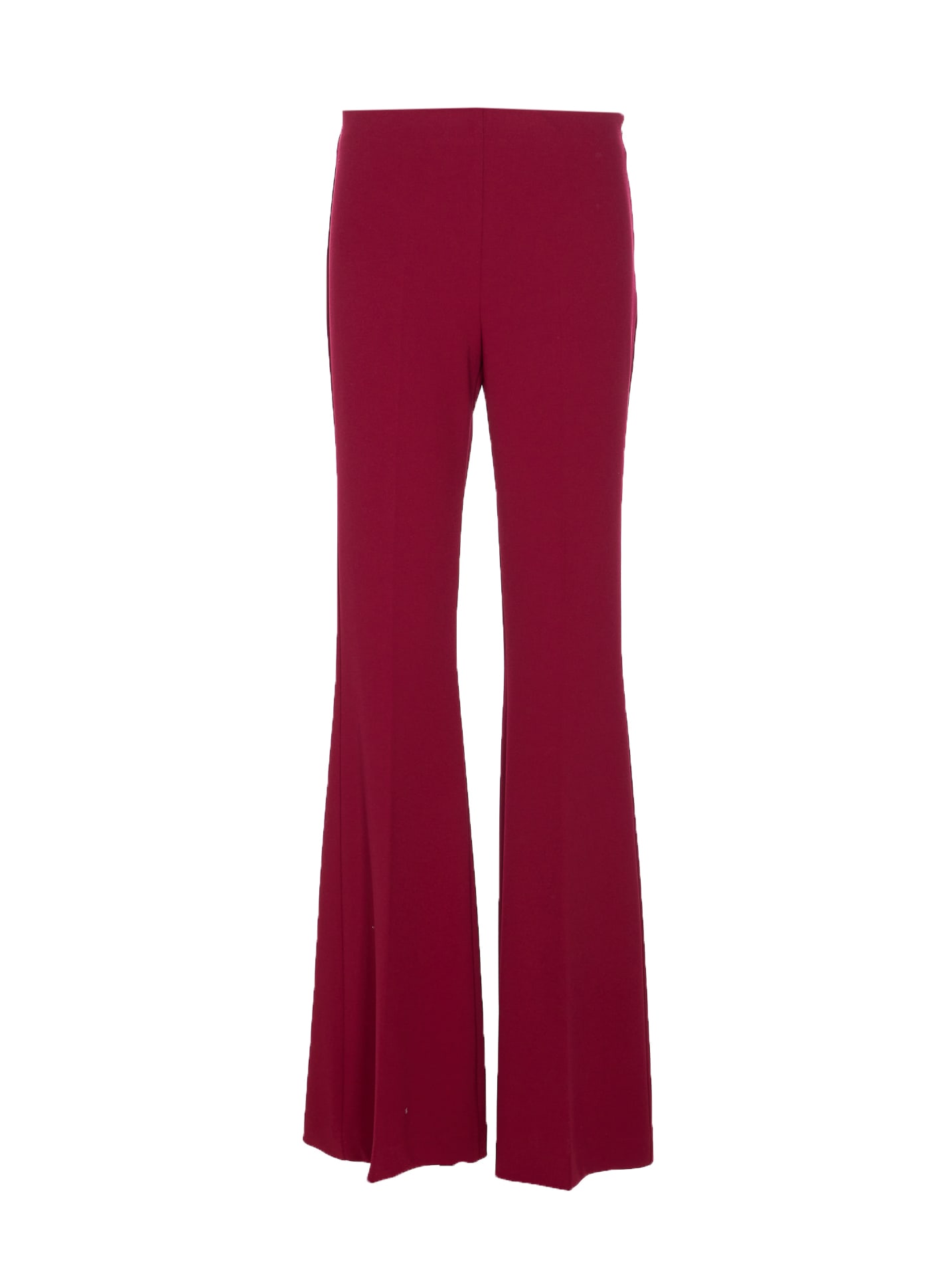 Aniye By Logo-detail Trousers In Burgundy