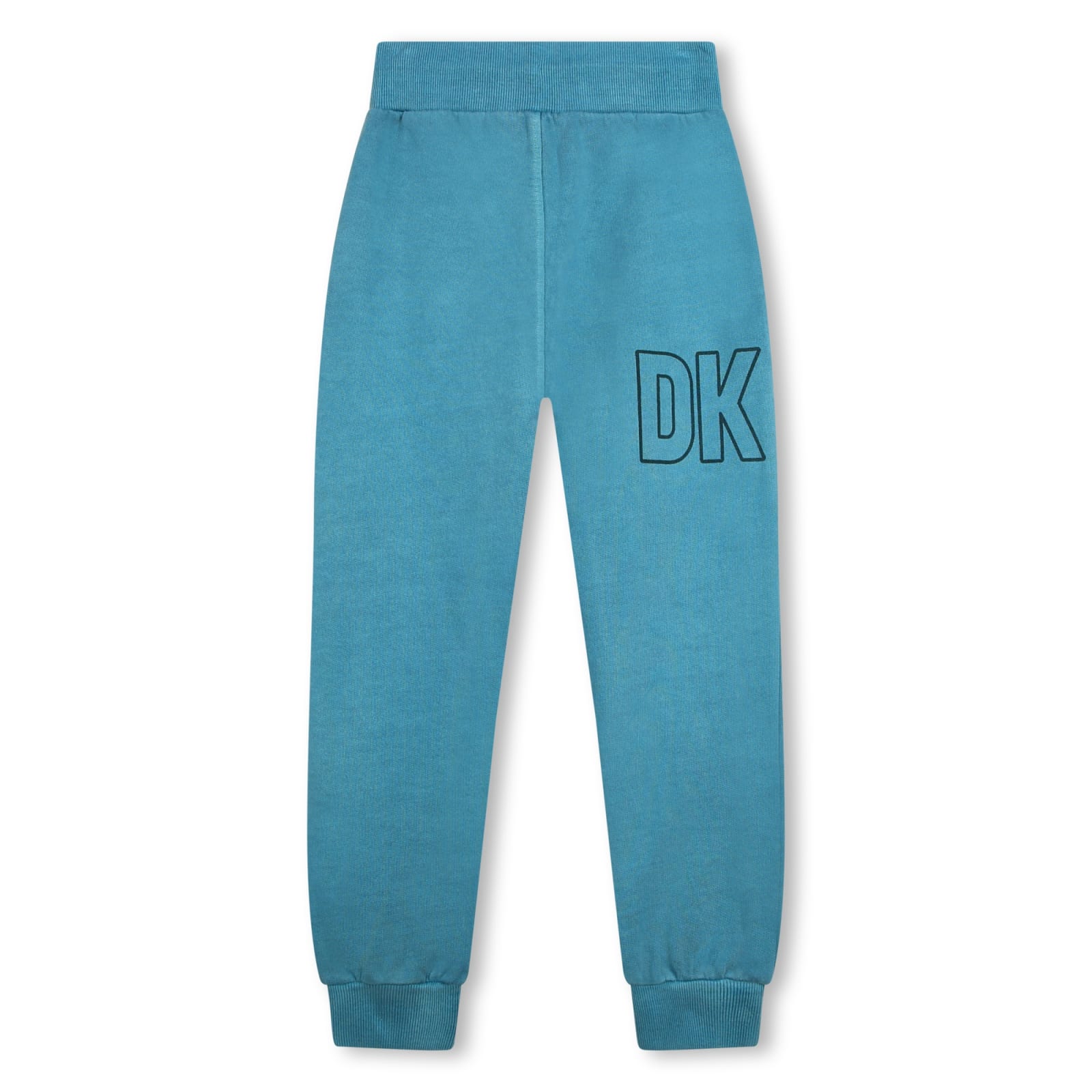Shop Dkny Sweatpants With Print In Turchese