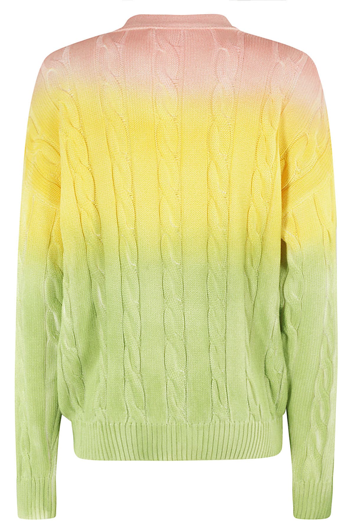 Msgm Gradient Design Cardigan