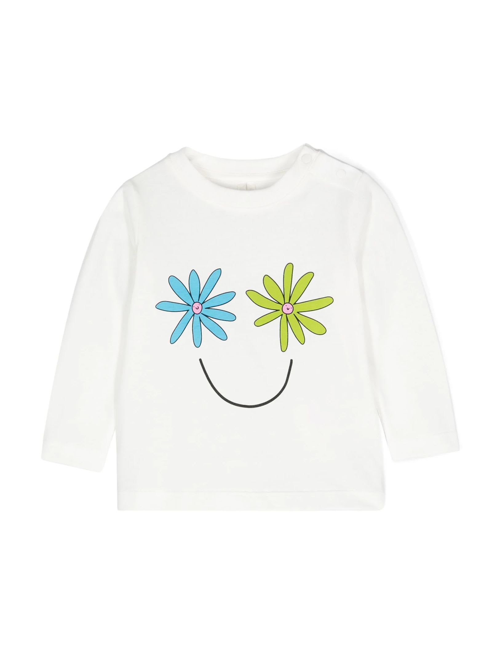 Shop Stella Mccartney Kids T-shirts And Polos White