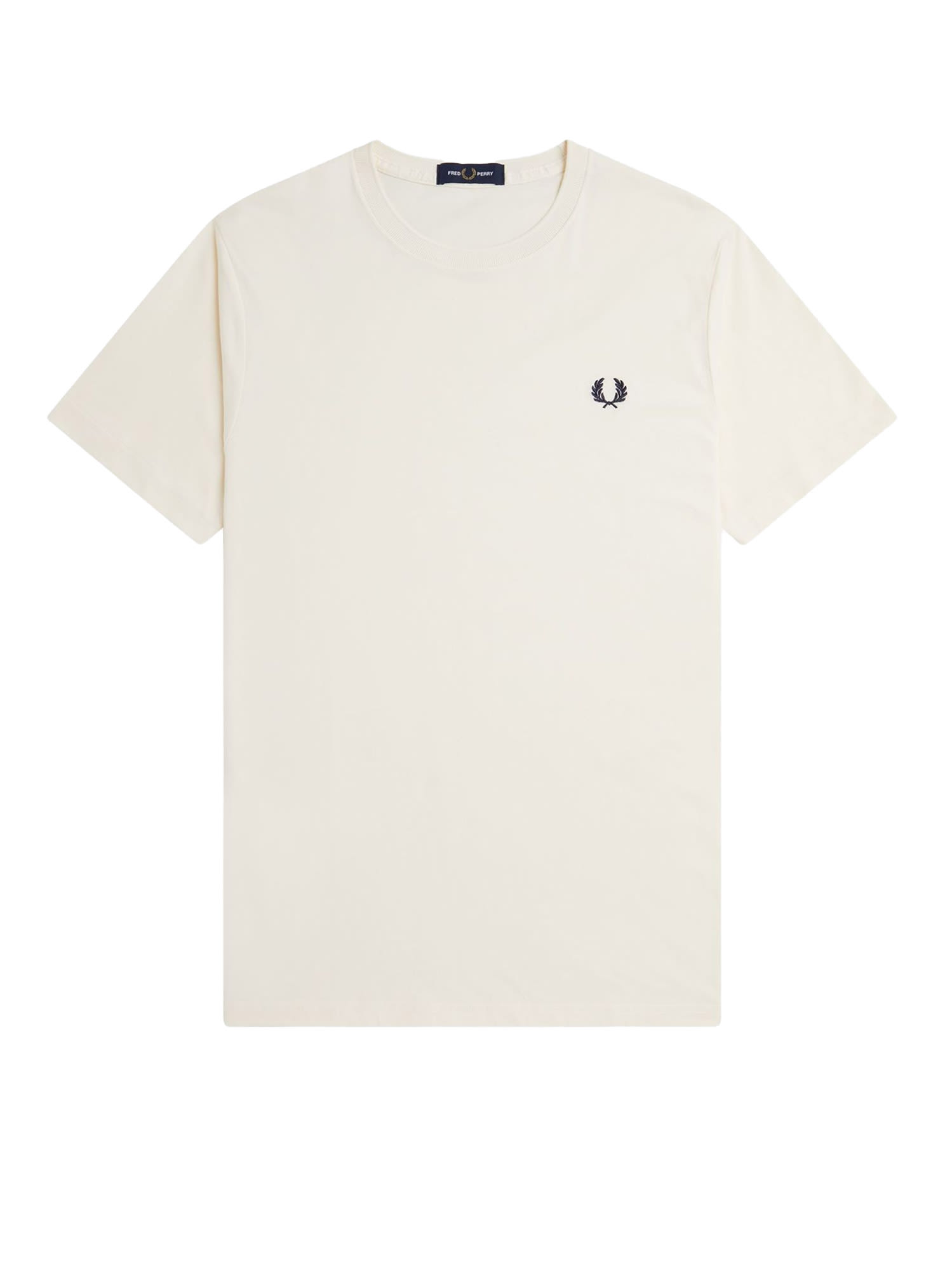 Cotton T-shirt With Logo Embroidery