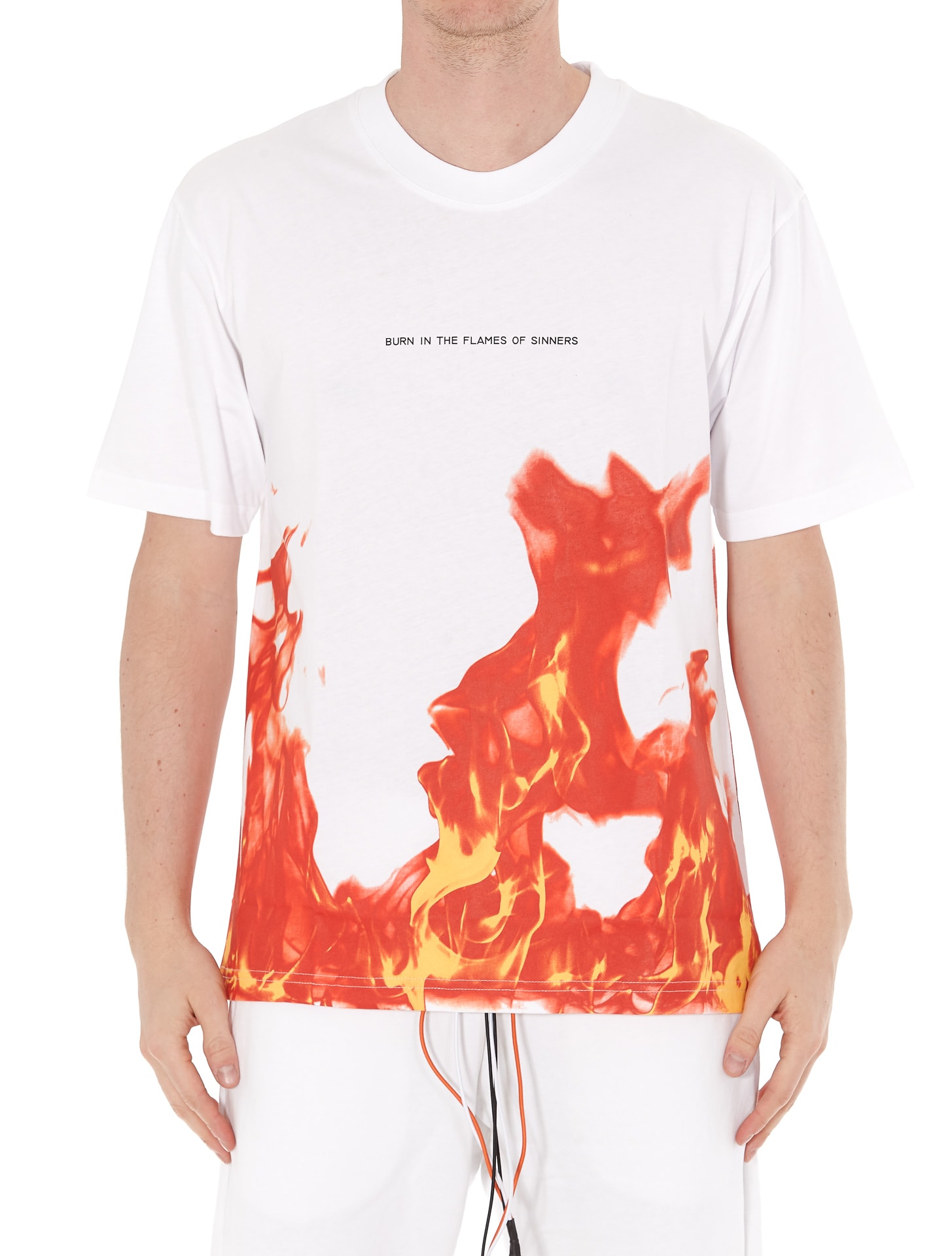 Ihs Flames Tshirt In White