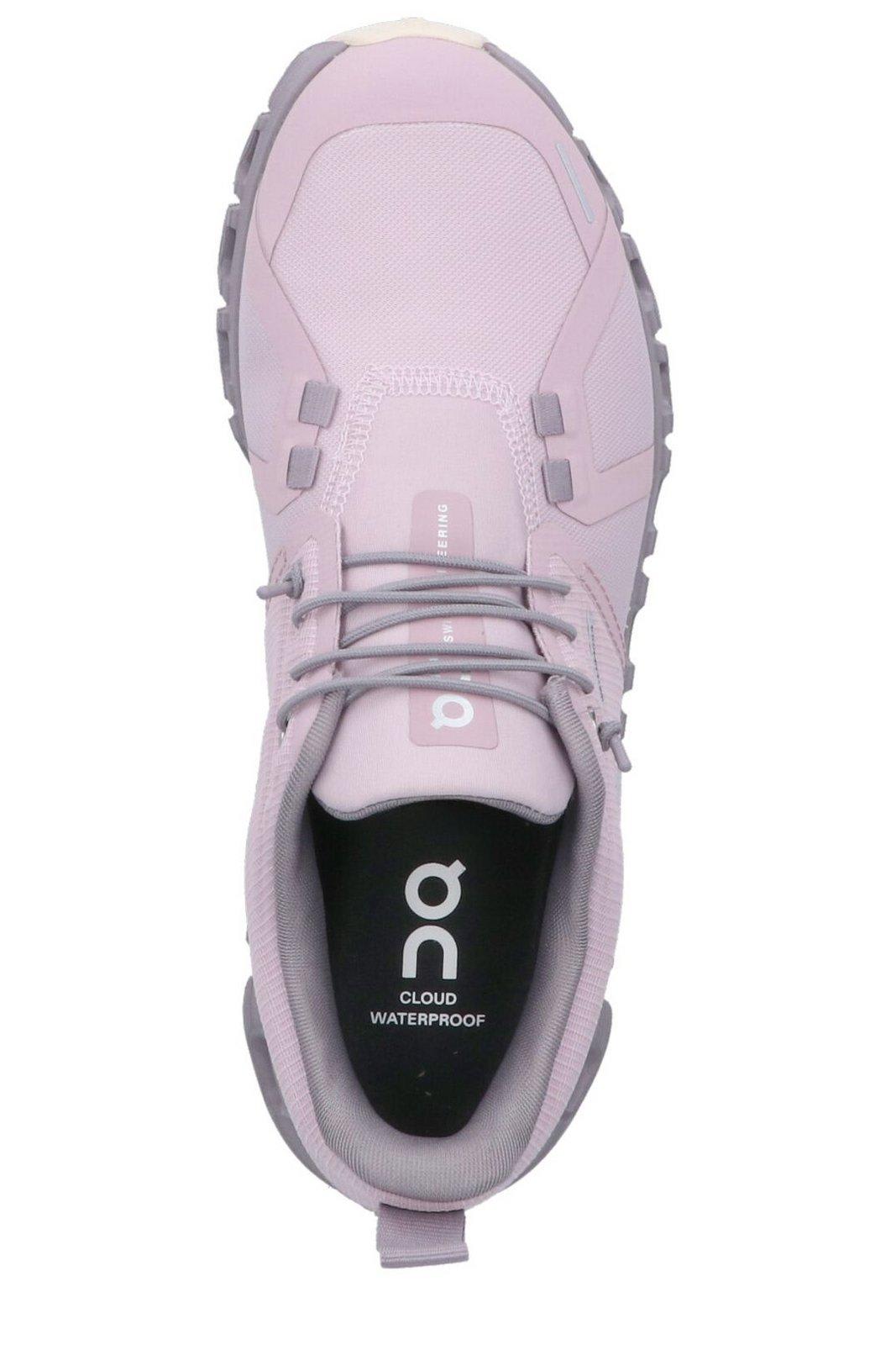 On Cloud 6 Panelled Mesh Sneakers In Purple