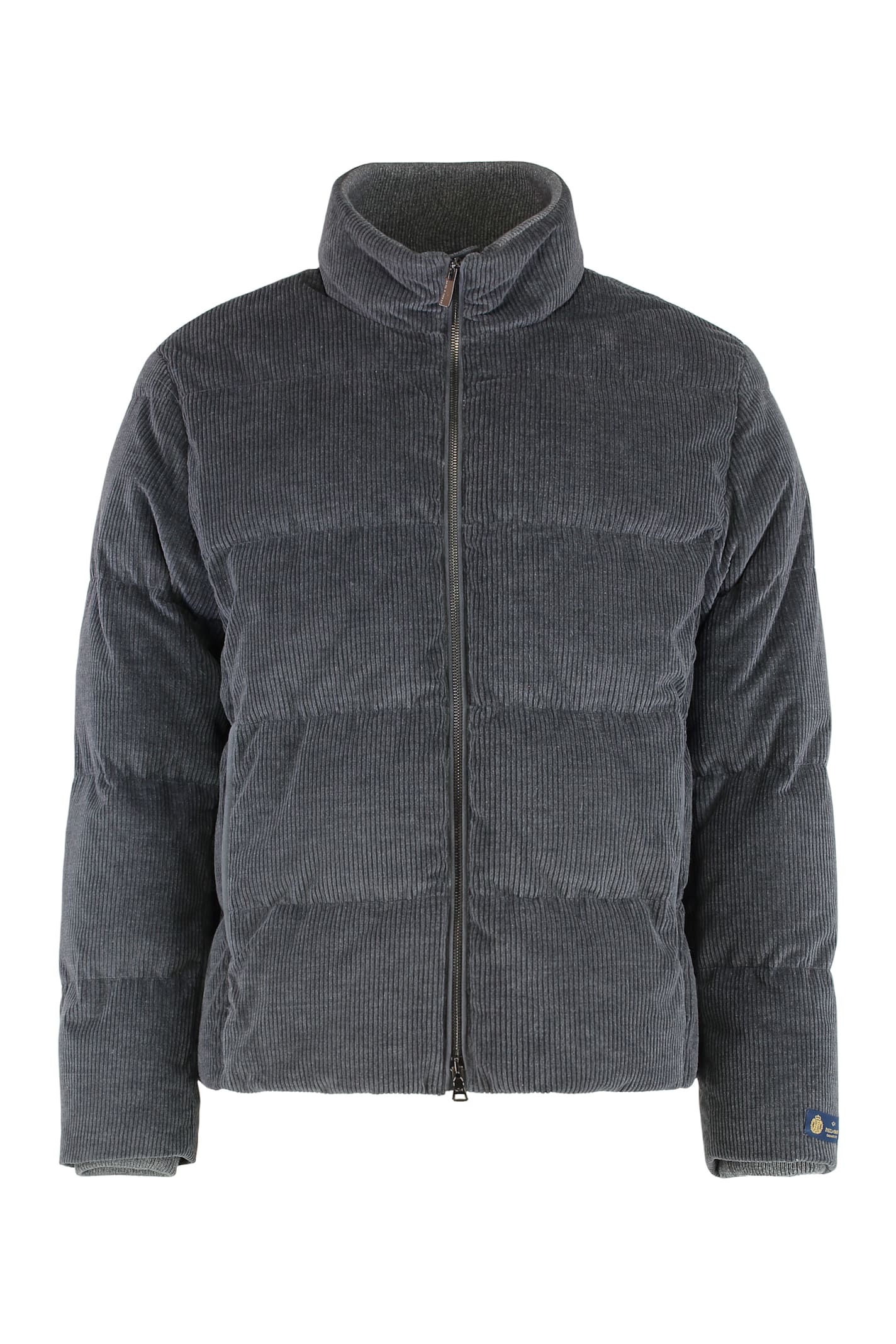 Paul&shark Ultralight Down Jacket In Cashmere And Cotton In Blue