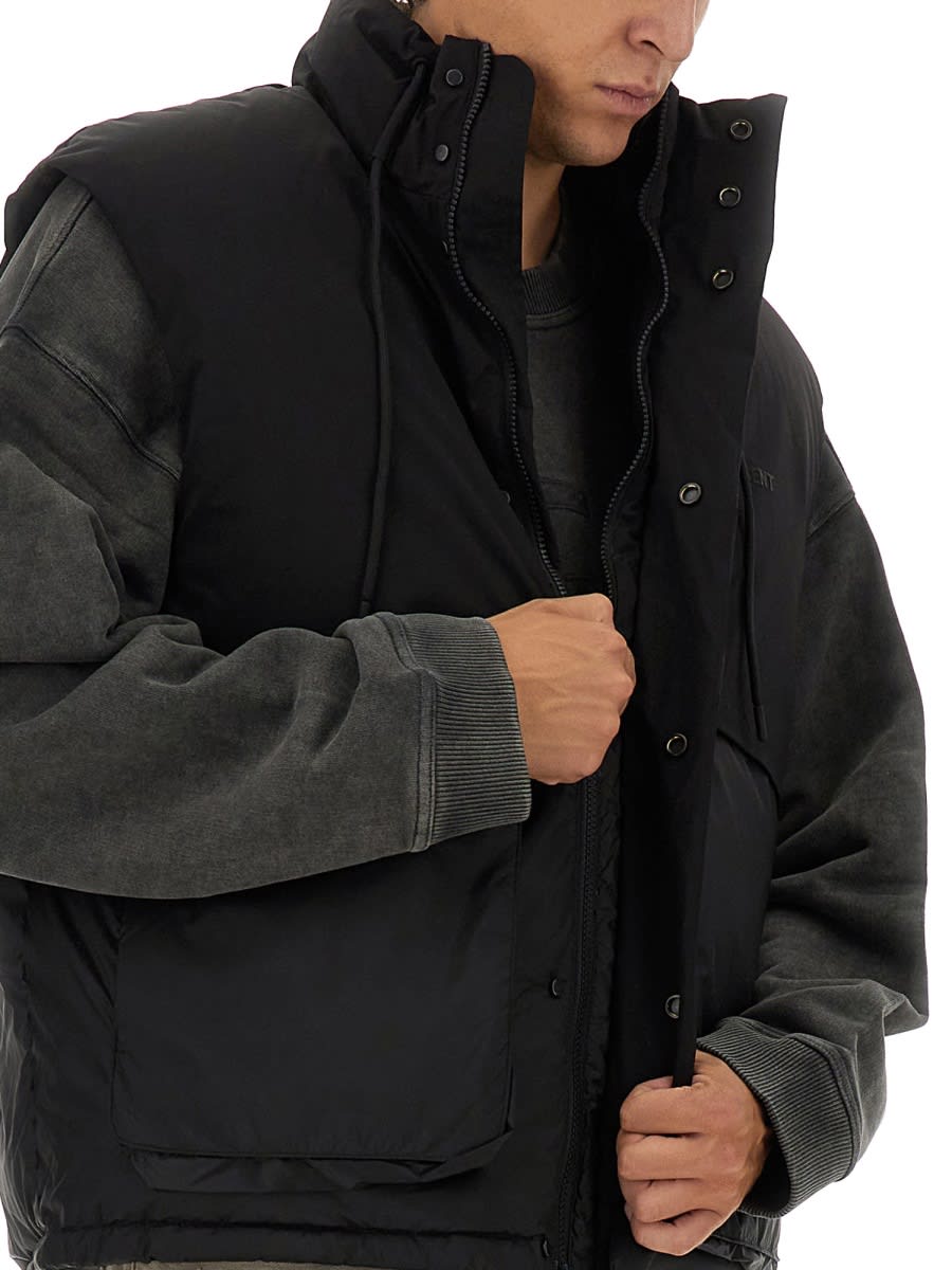 Shop Represent Padded Vest In Black