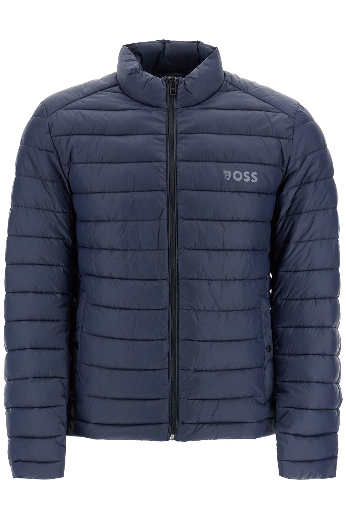 Shop Hugo Boss Lightweight Calanos Down In Dark Blue (blue)