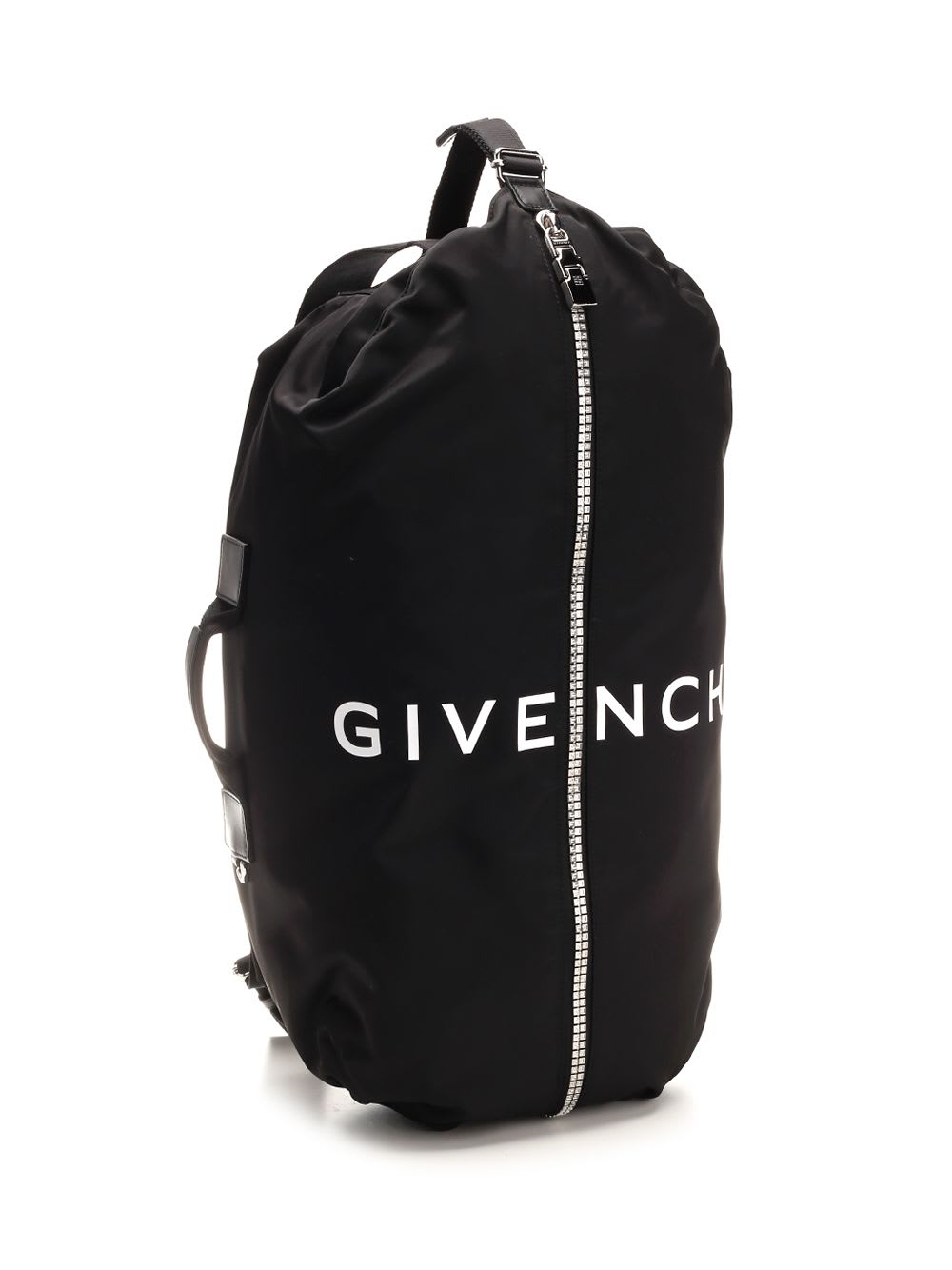 Shop Givenchy G-zip Backpack In Black