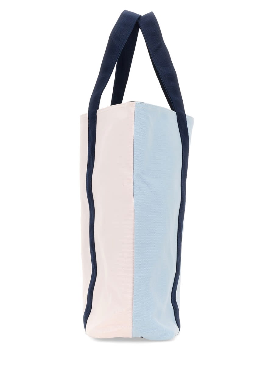 Shop Saint James Reversible Tote Bag In Multicolour
