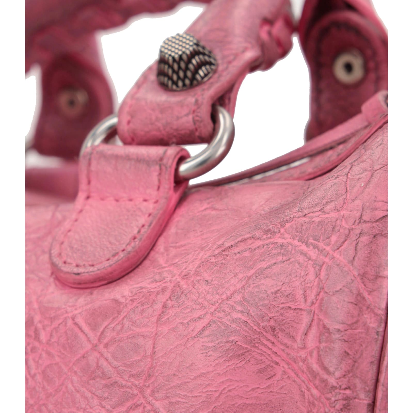 Shop Balenciaga Cagole Duffle Bag In Pink