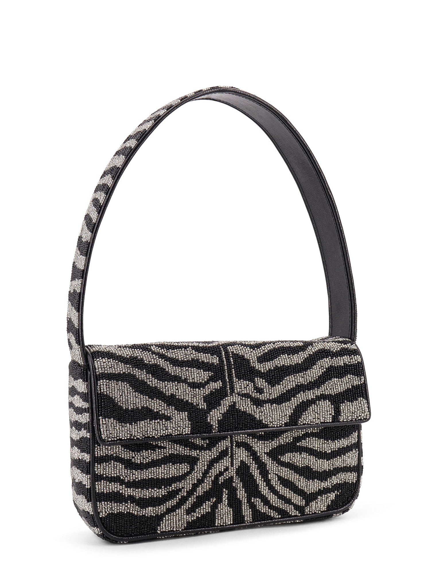 Staud Tommy Beaded Bag Shoulder Bag With All-over Beads In Multi