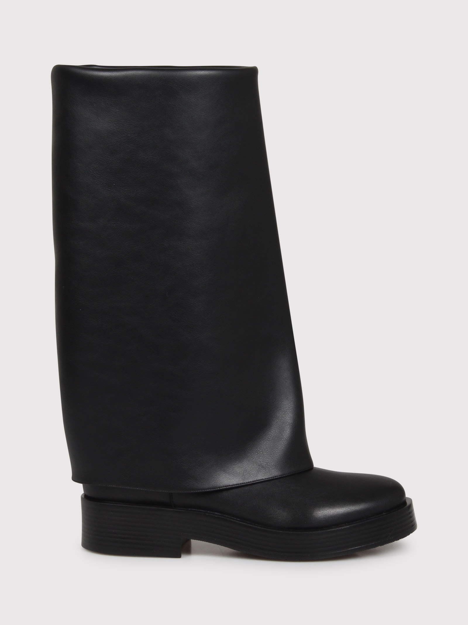 Shop Casadei Lab Black Boots