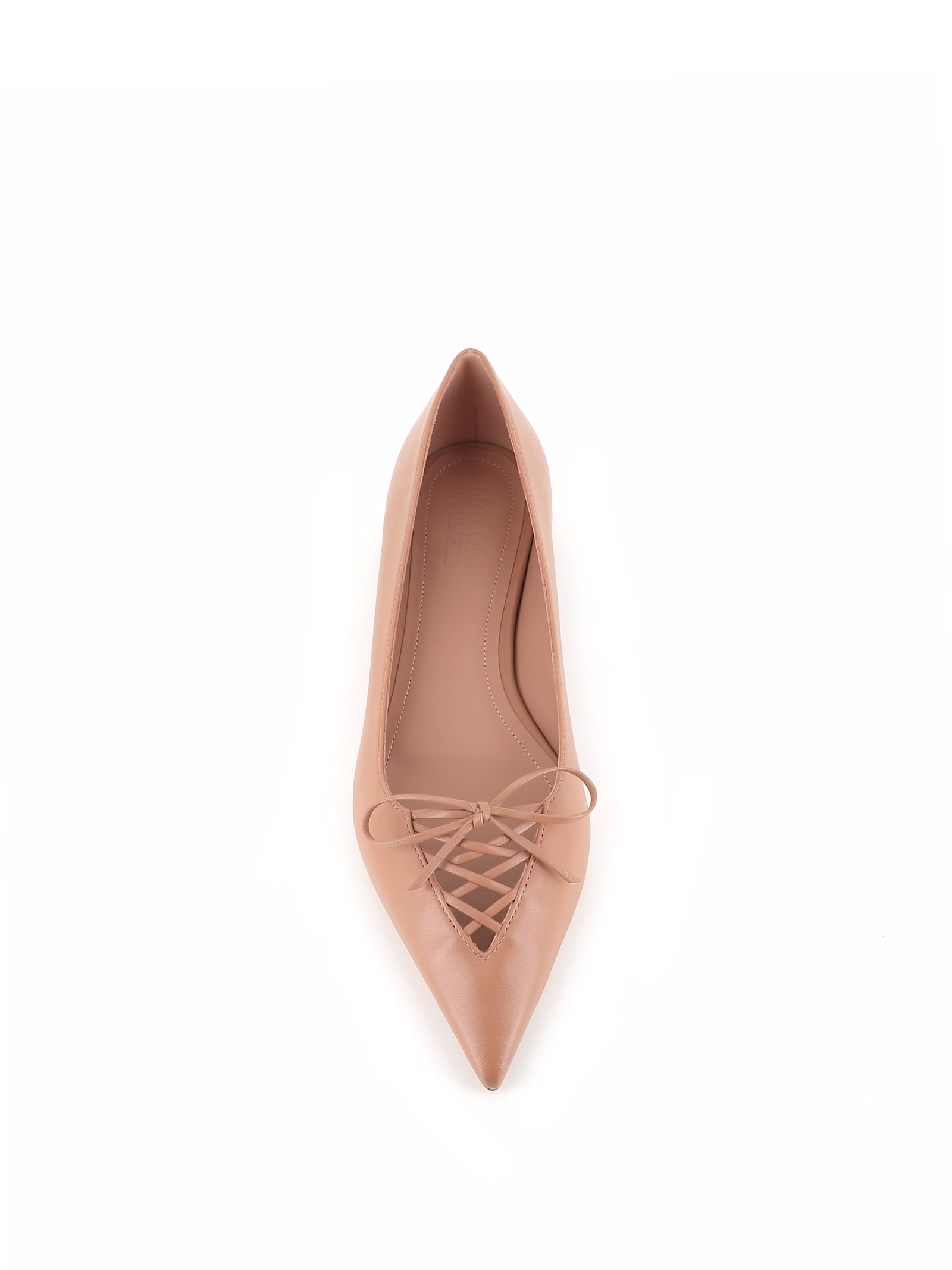 Shop Malone Souliers Ballerina Hedy In Neutrals