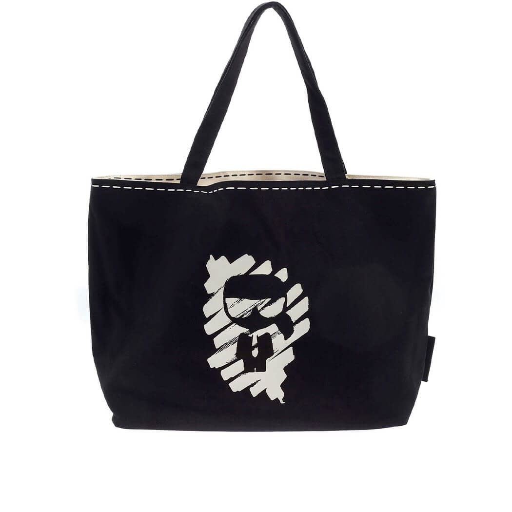 Karl Lagerfeld K/ikonik Graffiti Reversible Shopping Bag