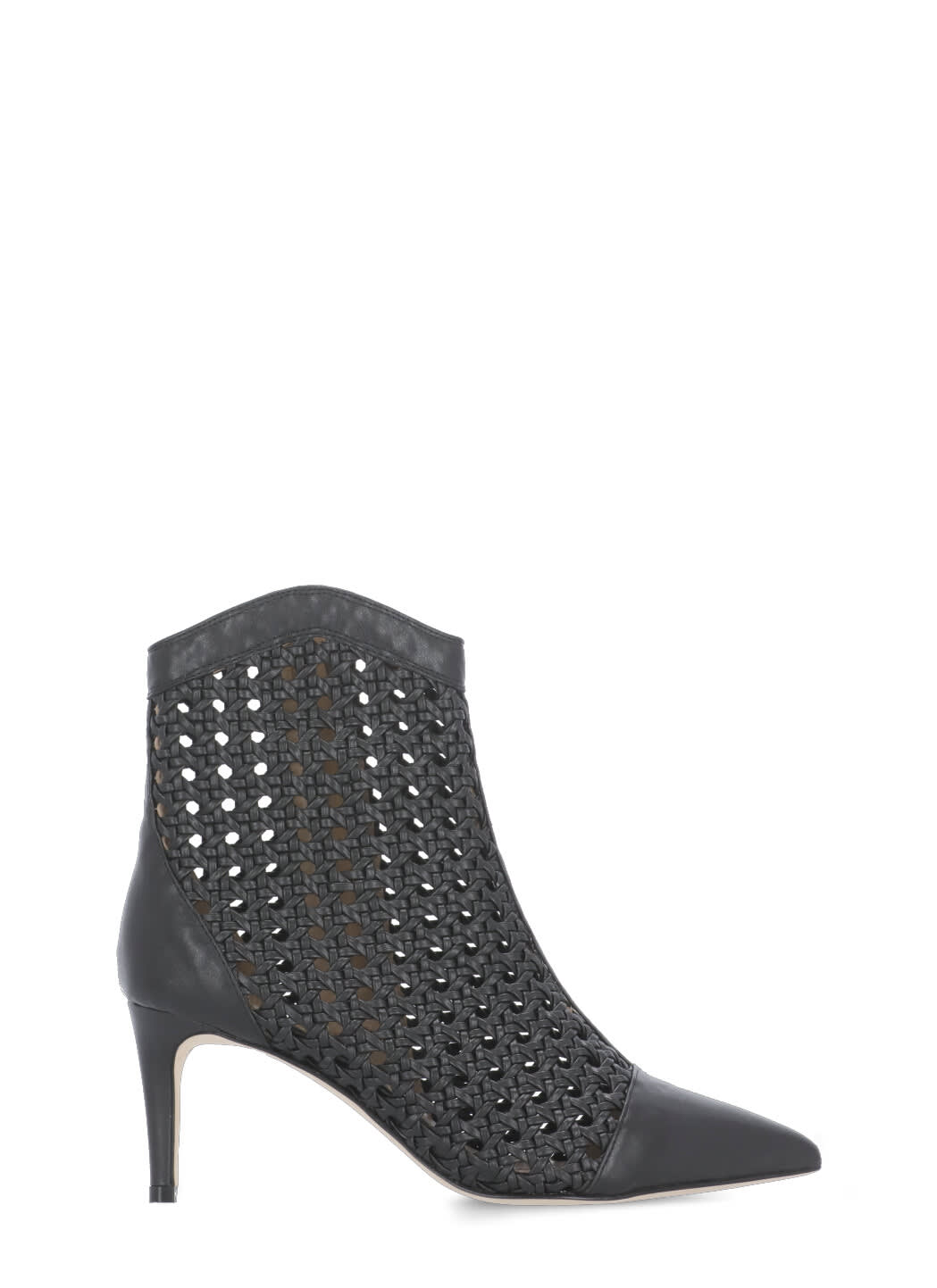 Marella Braided Leather Ankle Boot