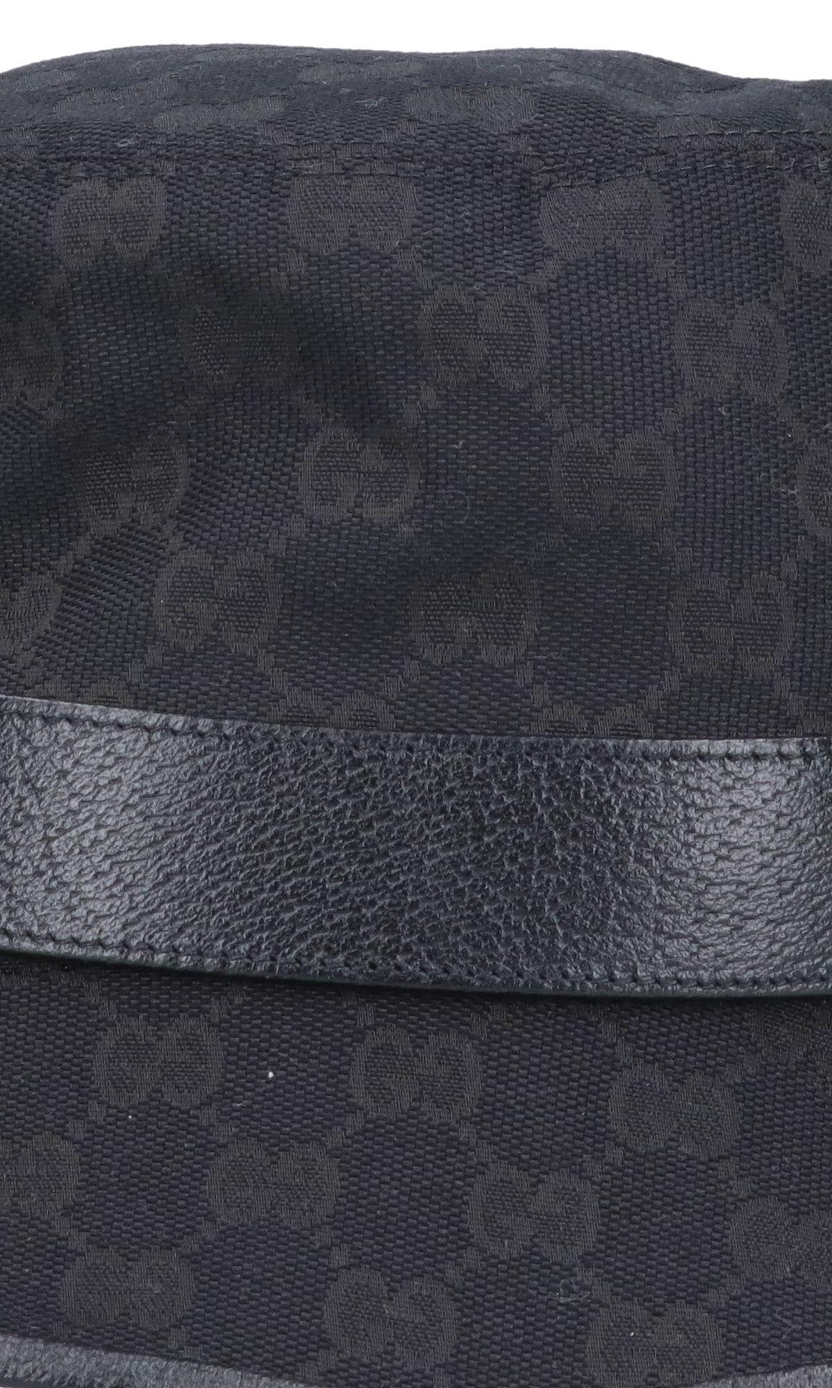 Gucci Fedora Gg Hat In Black