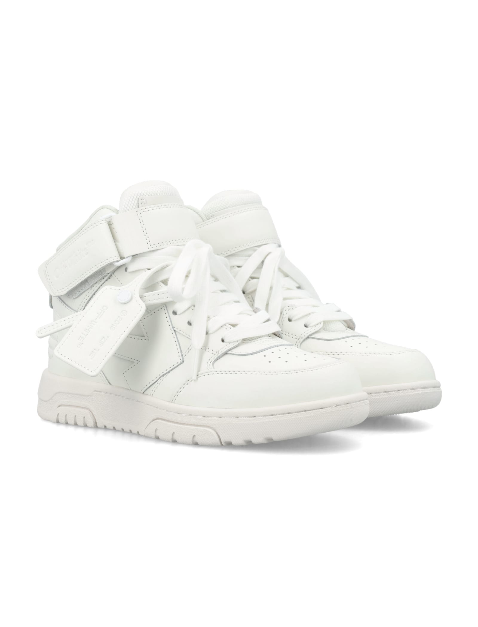 Shop Off-white Out Of Office Mid-high Sneakers In White