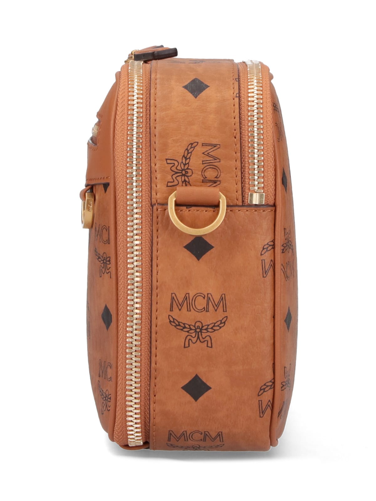 Mcm Versatile Shoulder Bag Adjustable Strap In Brown