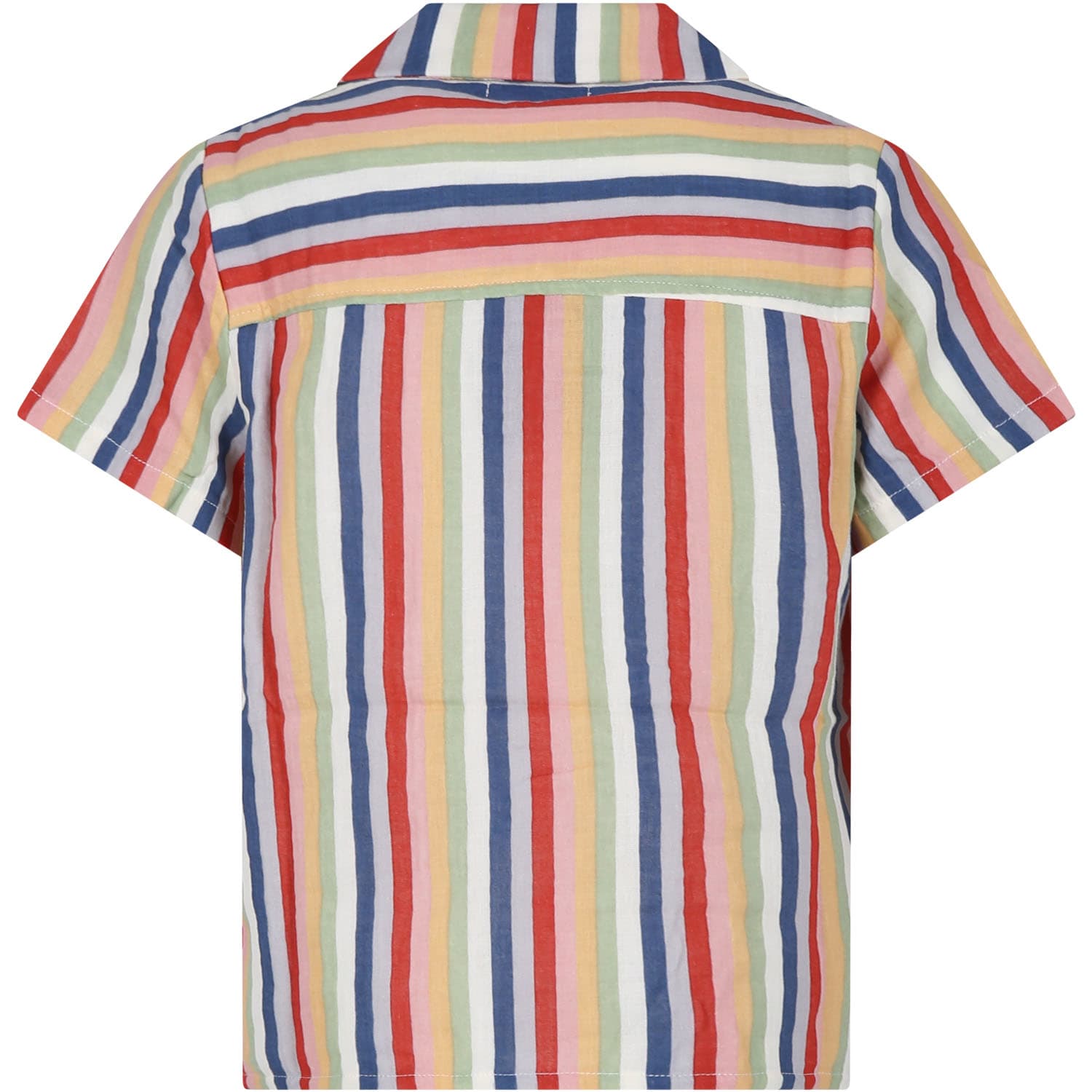 Shop Coco Au Lait Multicolor Shirt For Kids With Stripes Pattern