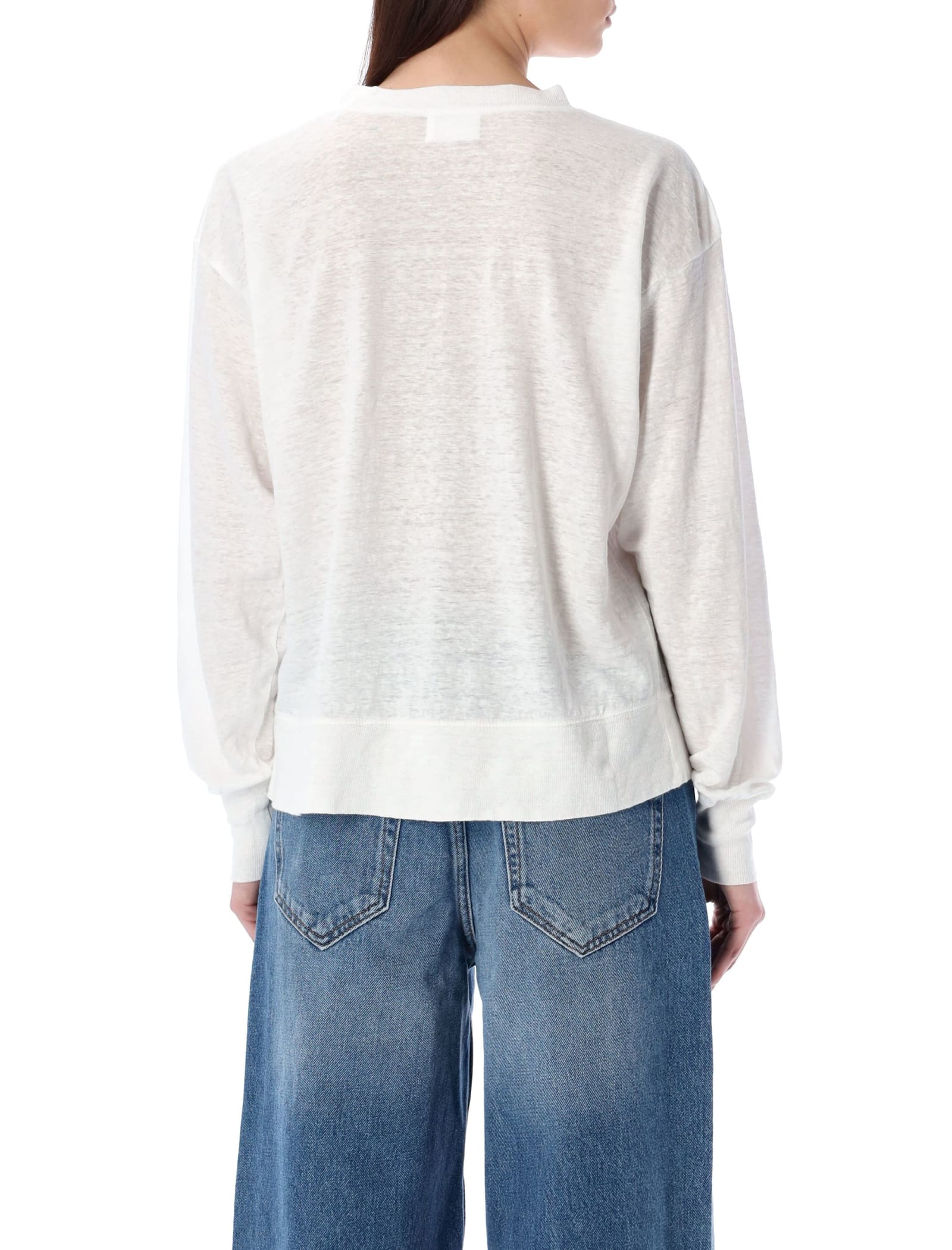 Shop Marant Etoile Klowia T-shirt In White