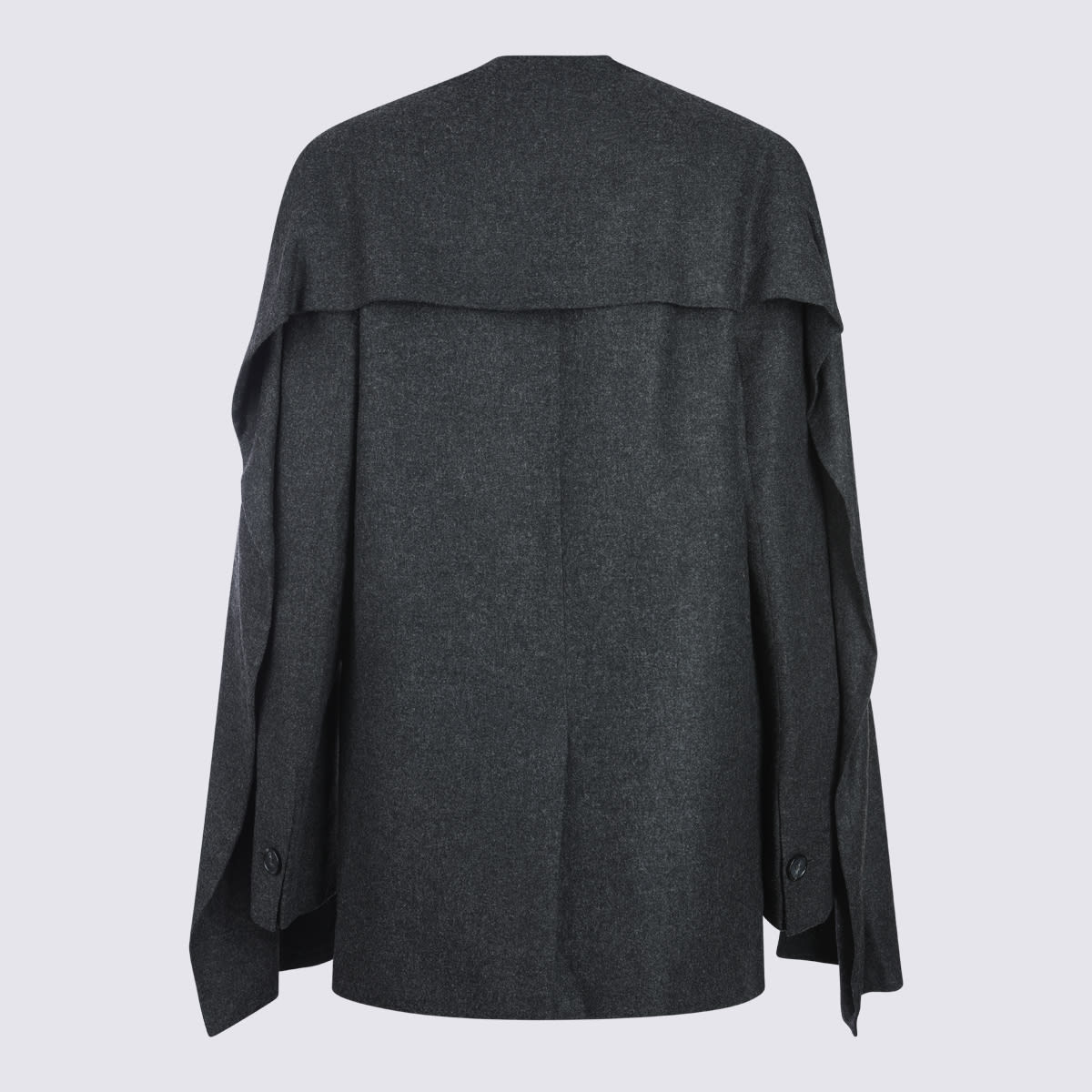 Totême Grey Viscose Blazer In Gray