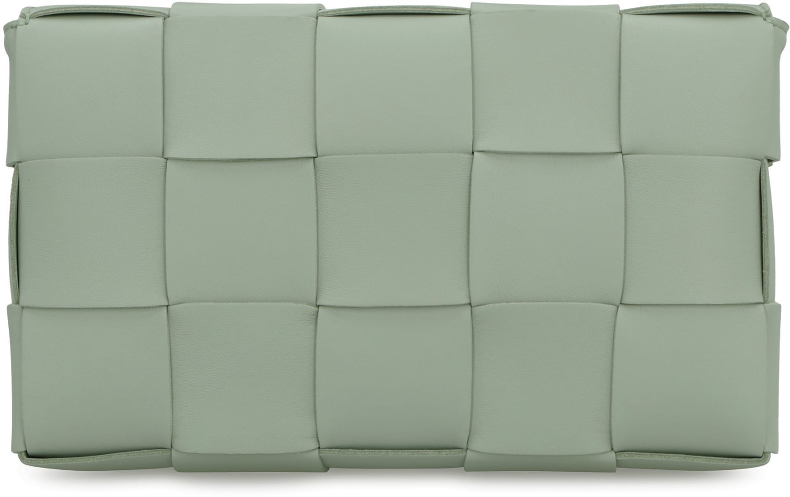 Bottega Veneta Cassette Shoulder-bag In Green