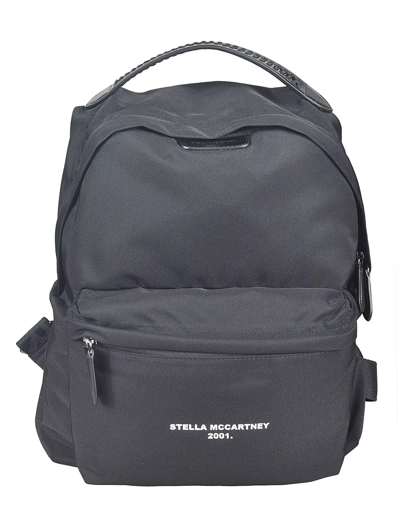 Stella Mccartney Eco Nylon Backpack In Black/white