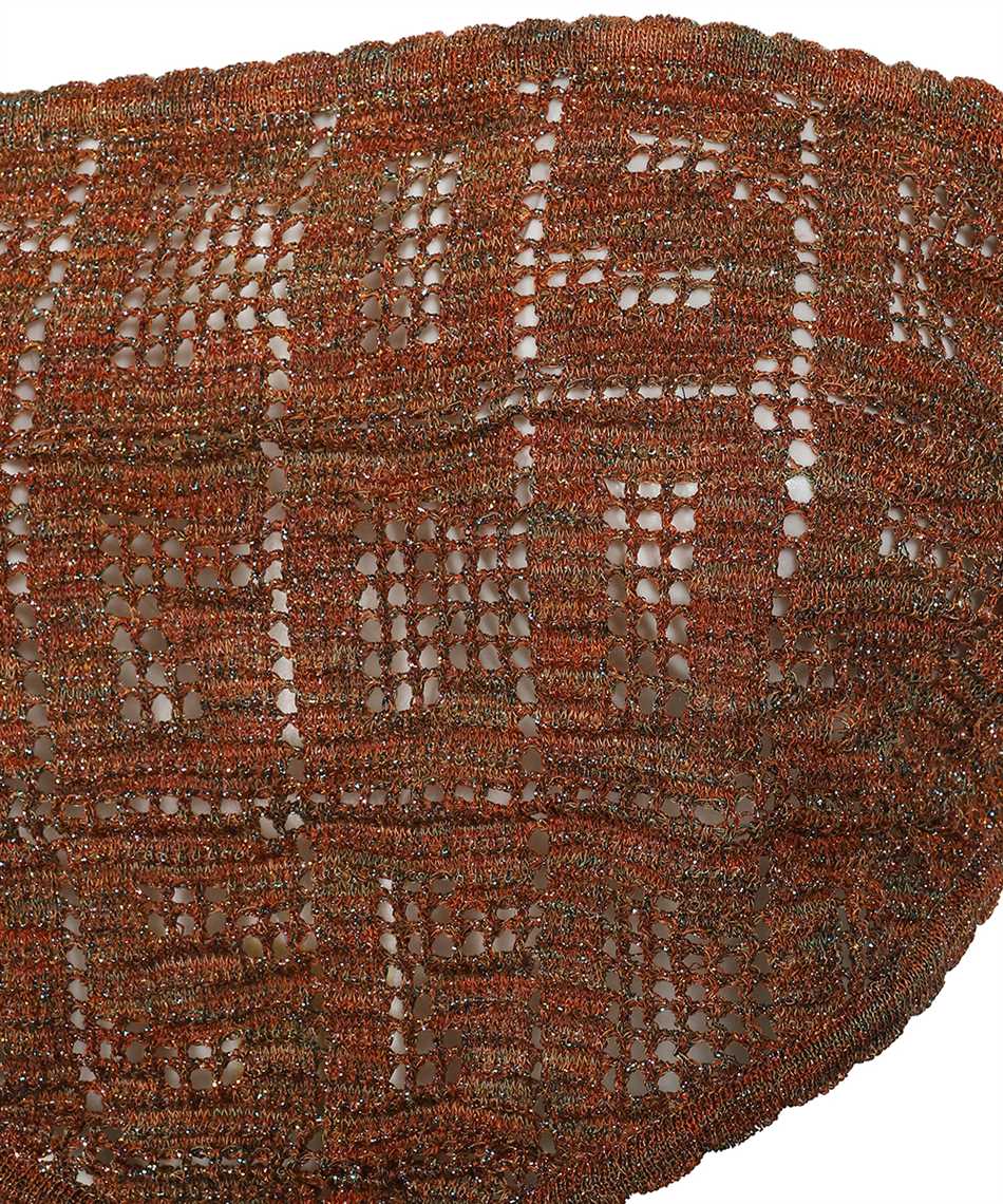 Gcds Knitted Top In Brown