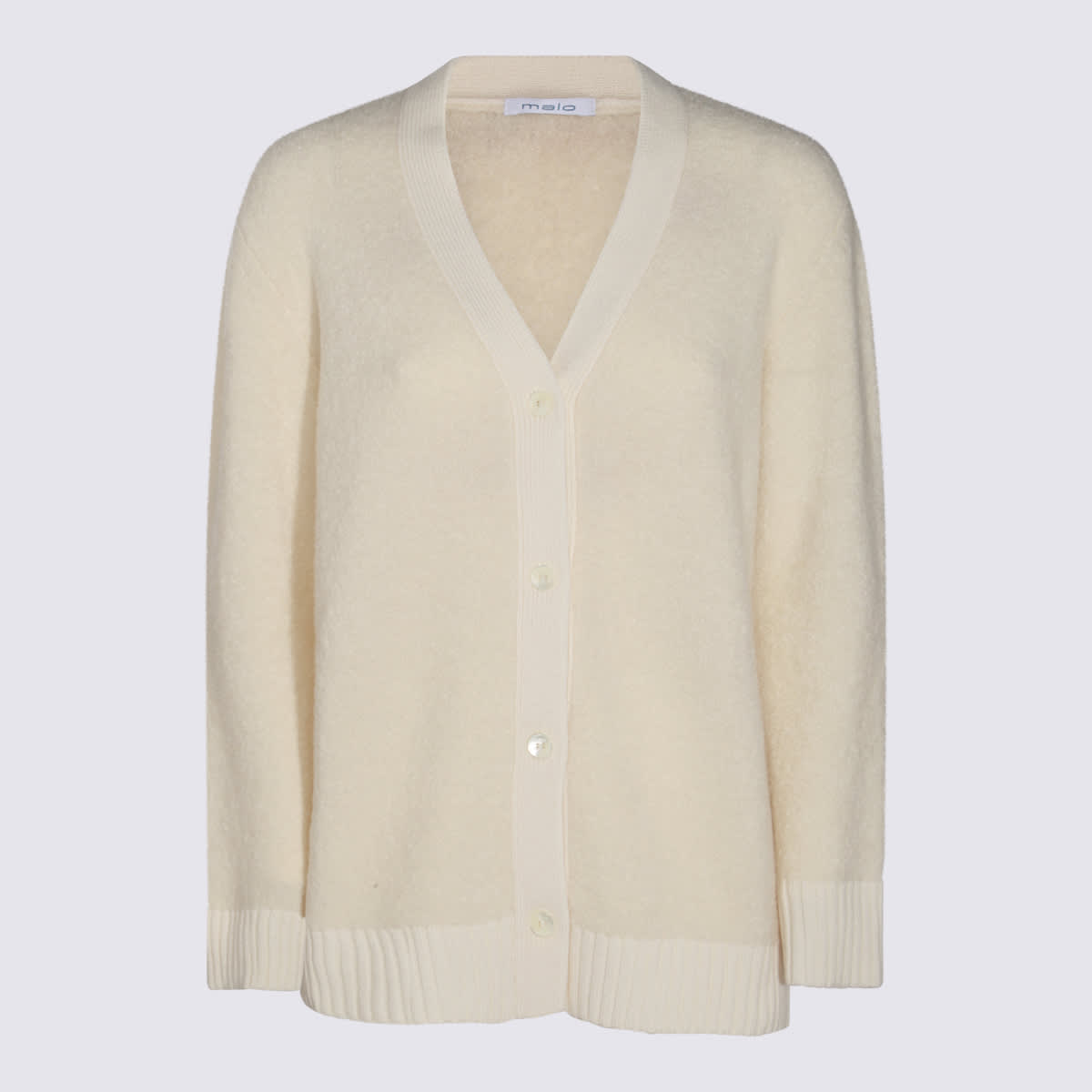 White Wool Knitwear