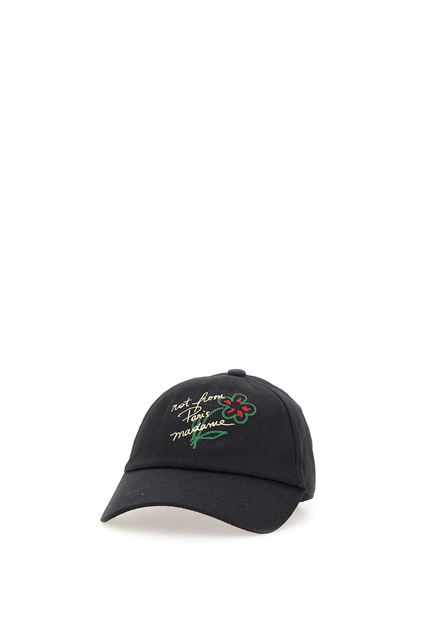 Drôle De Monsieur La Casquette Baseball Hat In Black